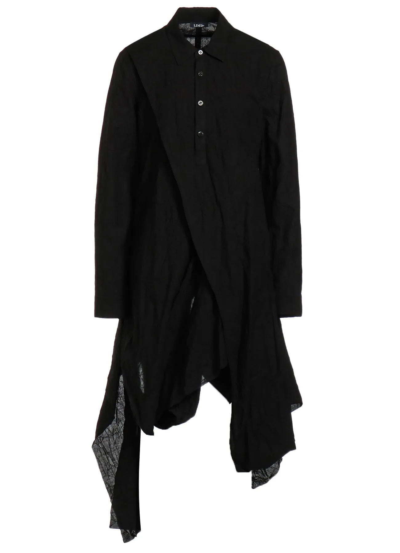 WASHER TYPEWRITER BOX HEM SHIRT sold by Yohji Yamamoto product image thumbnail 2