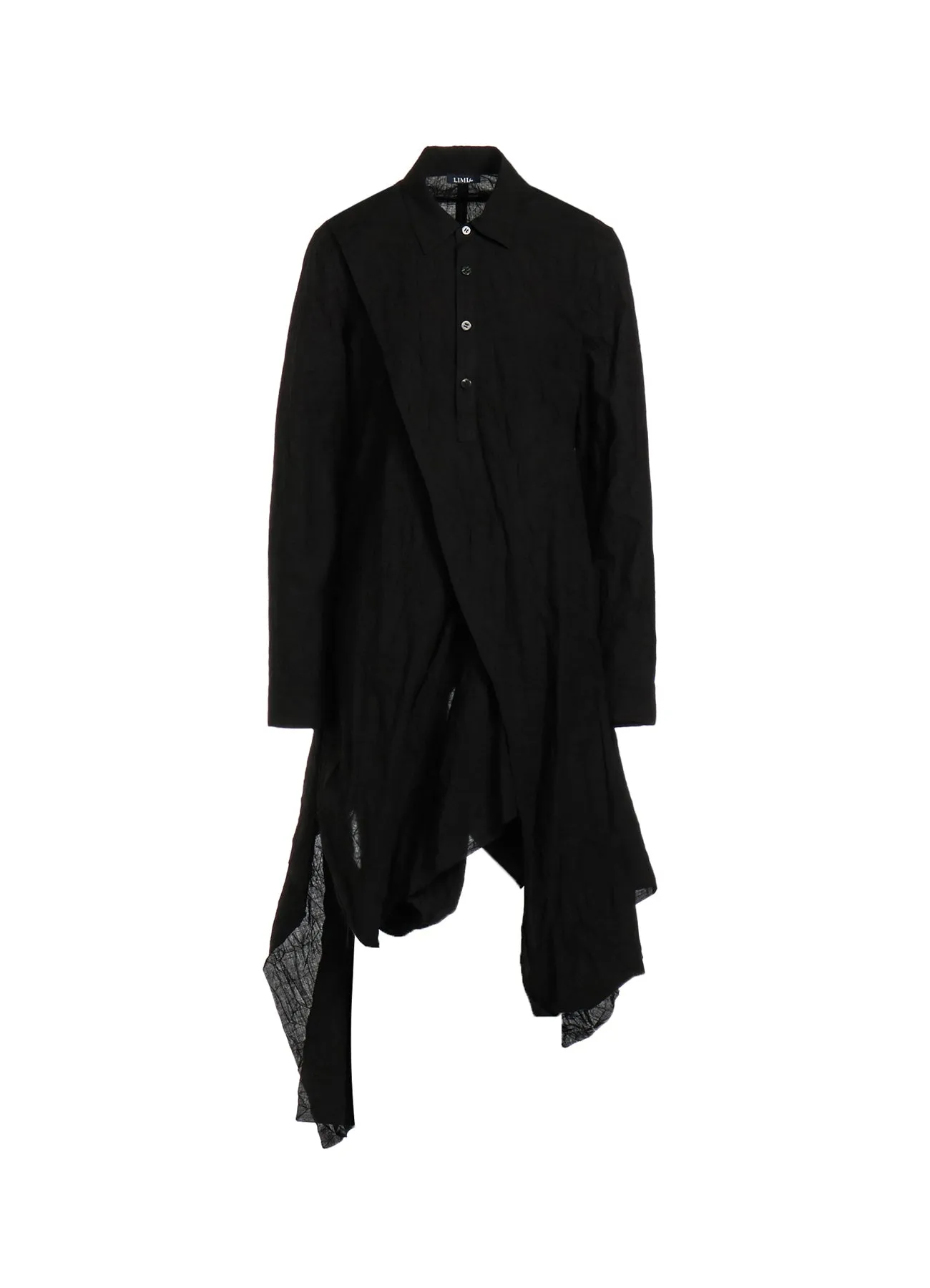 WASHER TYPEWRITER BOX HEM SHIRT sold by Yohji Yamamoto