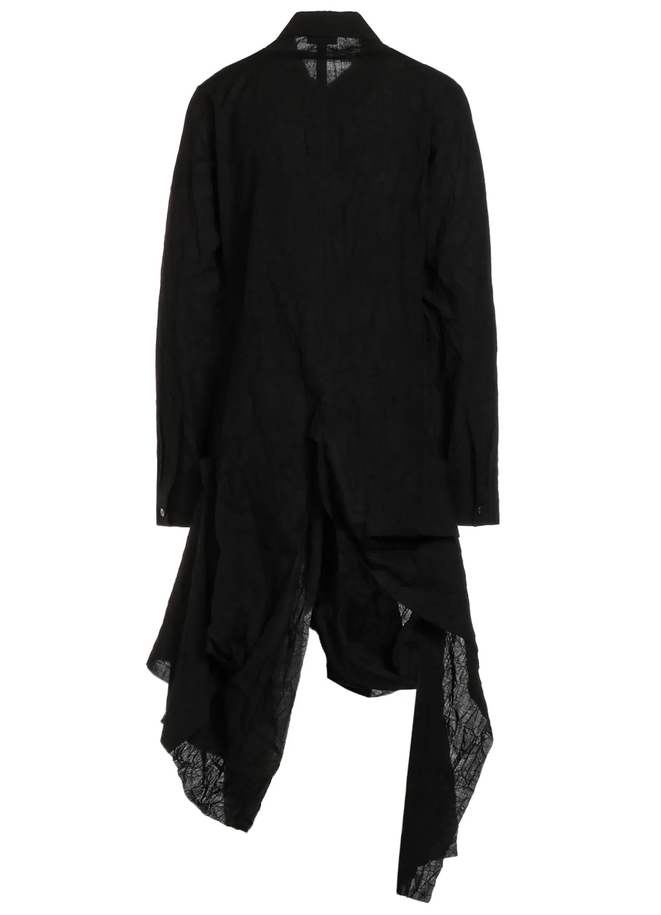 WASHER TYPEWRITER BOX HEM SHIRT sold by Yohji Yamamoto product image thumbnail 3