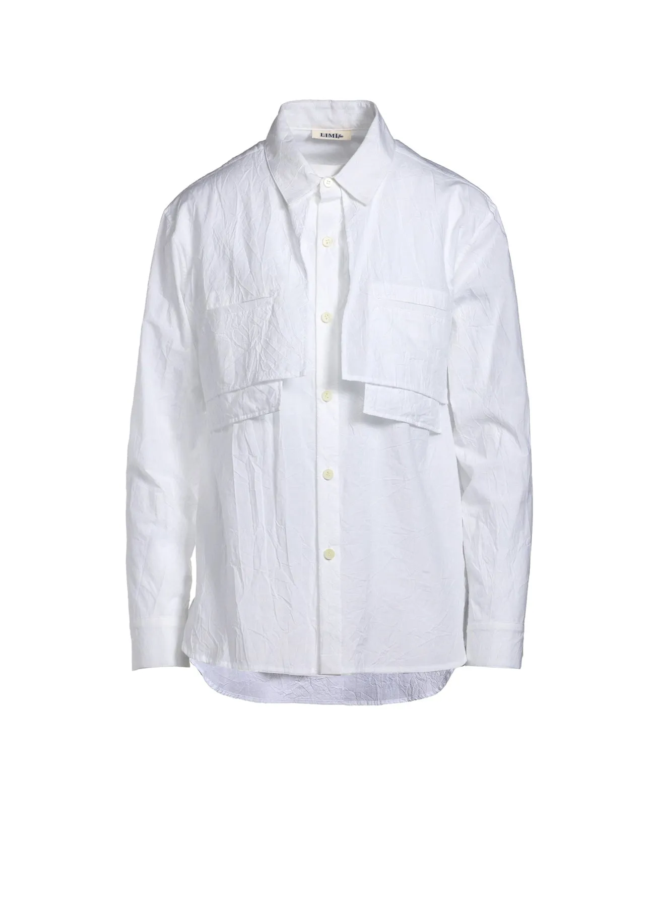 WASHER TYPEWRITER RAIN COAT LIKE SHIRT sold by Yohji Yamamoto