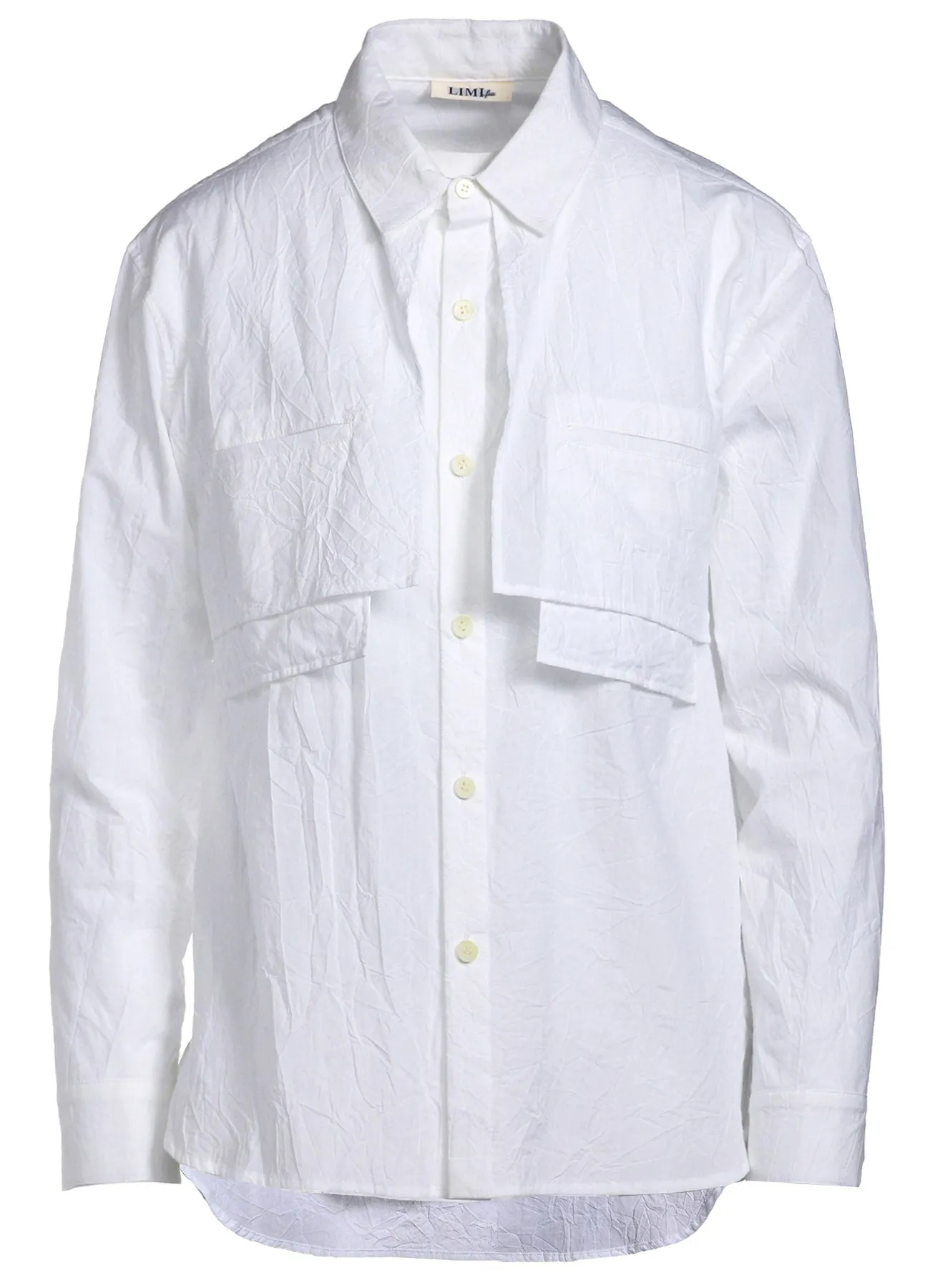 WASHER TYPEWRITER RAIN COAT LIKE SHIRT sold by Yohji Yamamoto product image thumbnail 2