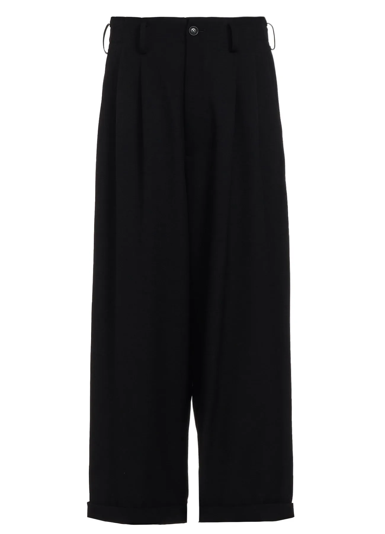 WOOL GABARDINE 2 TUCKS PANTS sold by Yohji Yamamoto product image thumbnail 2