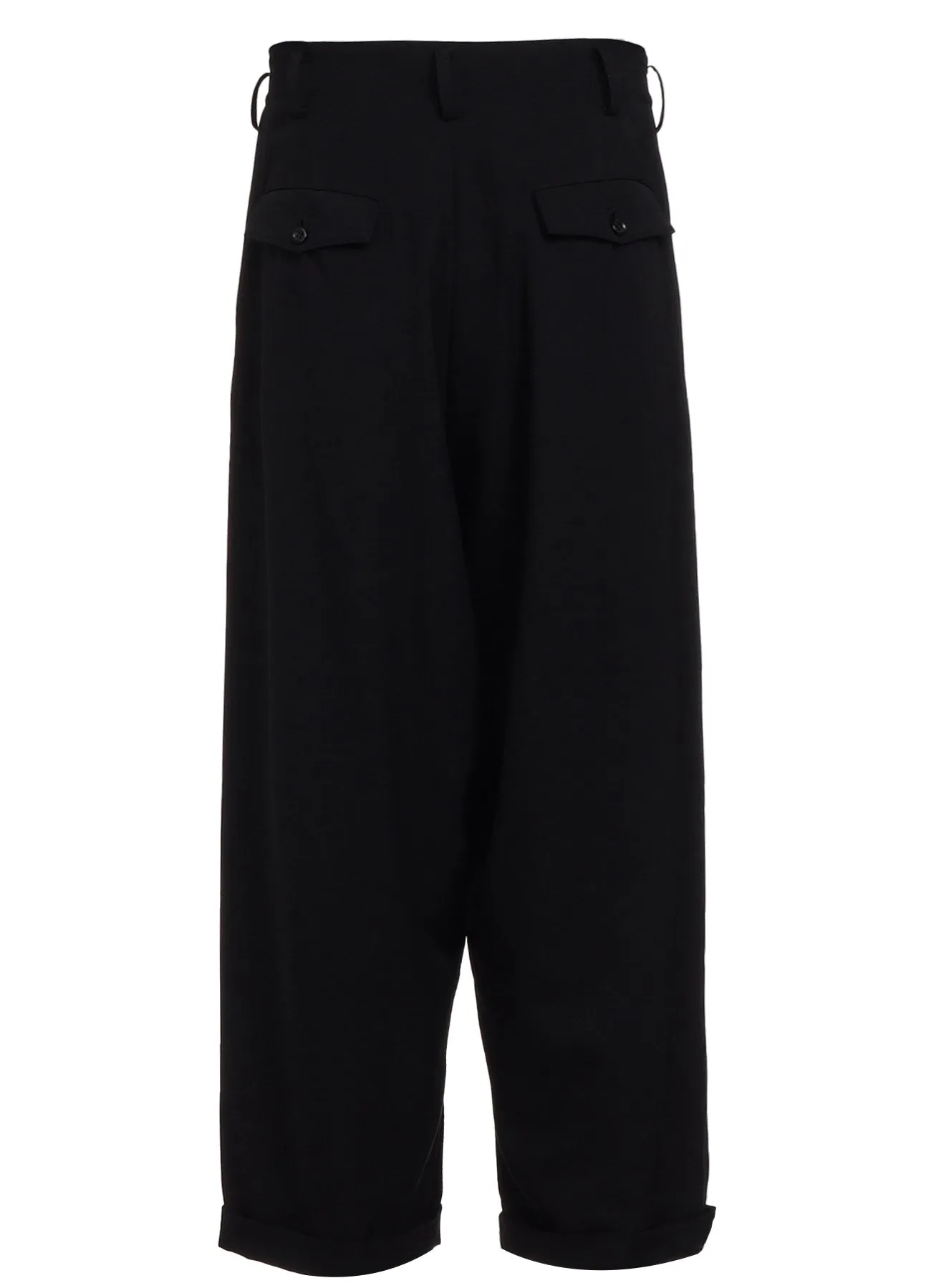 WOOL GABARDINE 2 TUCKS PANTS sold by Yohji Yamamoto product image thumbnail 3
