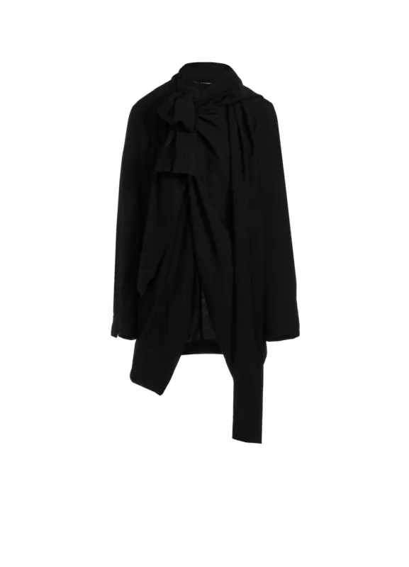 TWILL STOLE DETAIL JACKET sold by Yohji Yamamoto
