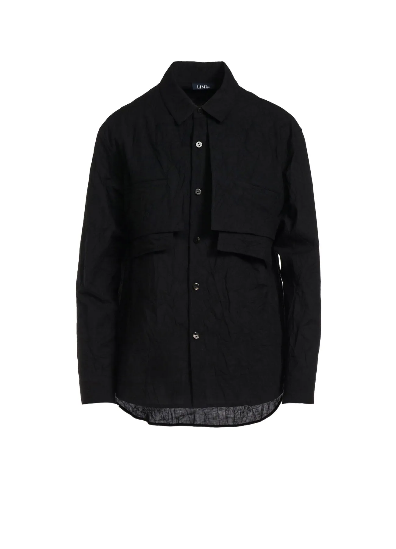 WASHER TYPEWRITER RAIN COAT LIKE SHIRT sold by Yohji Yamamoto