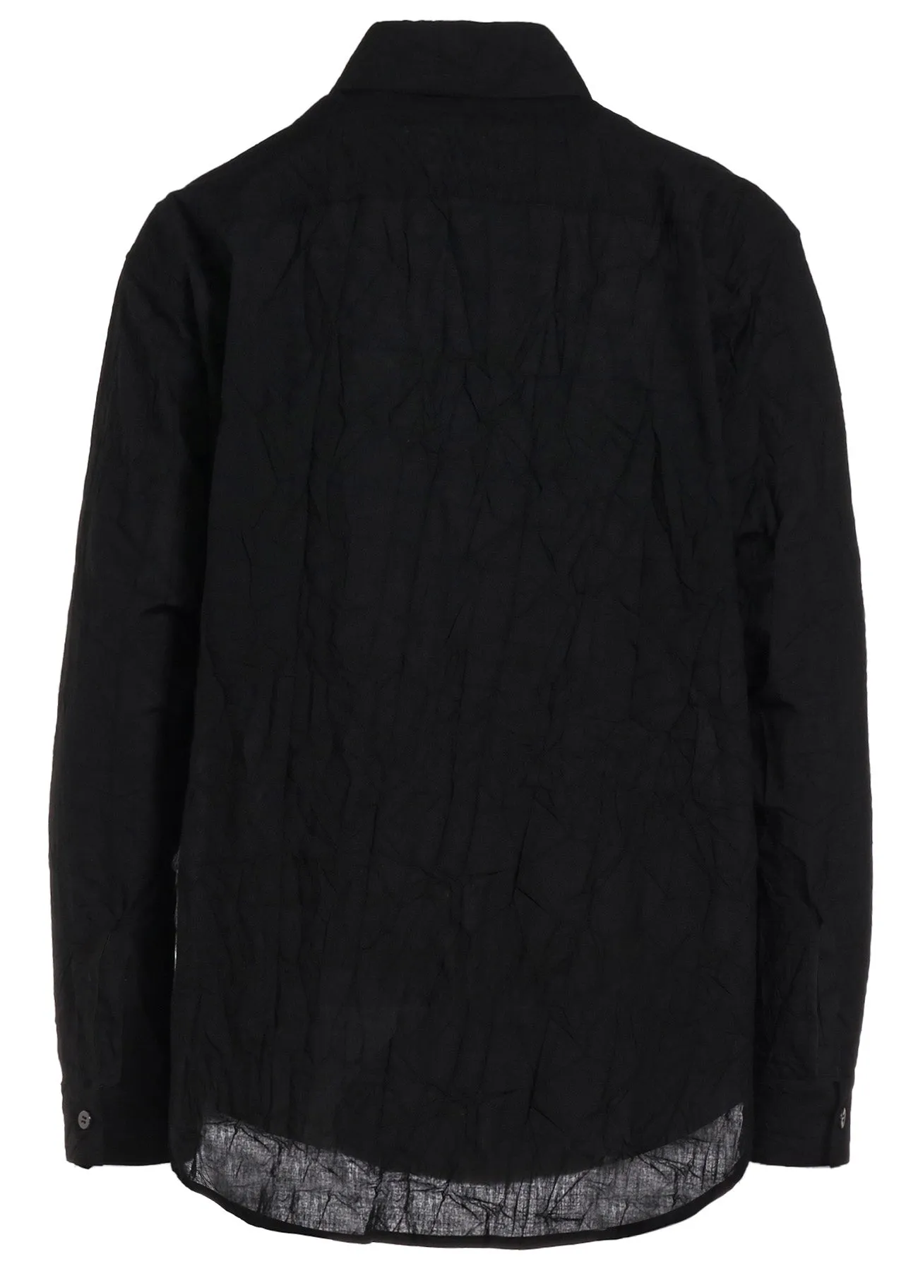 WASHER TYPEWRITER RAIN COAT LIKE SHIRT sold by Yohji Yamamoto product image thumbnail 3