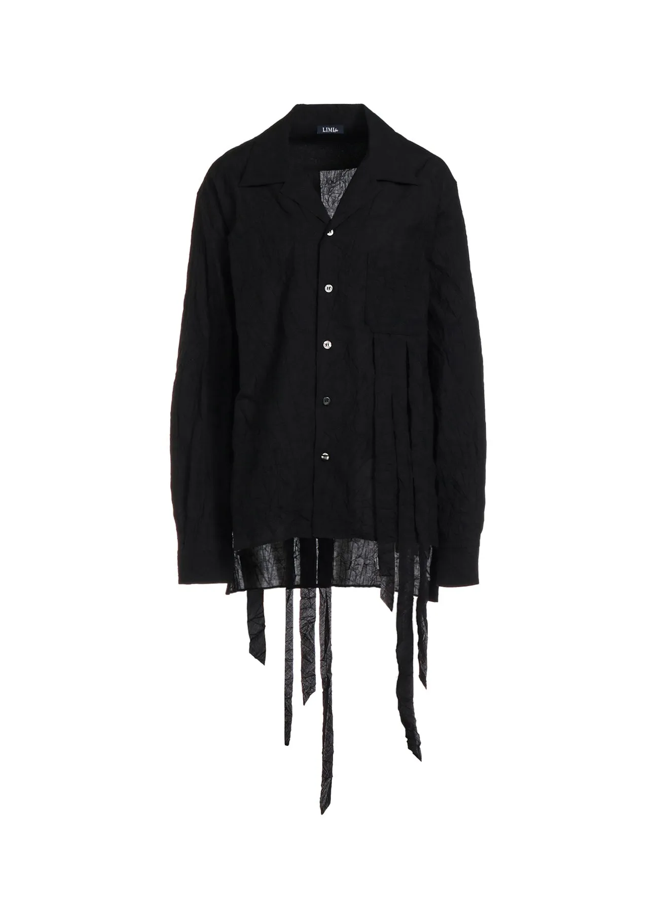 WASHER TYPEWRITER FRINGE SHIRT sold by Yohji Yamamoto