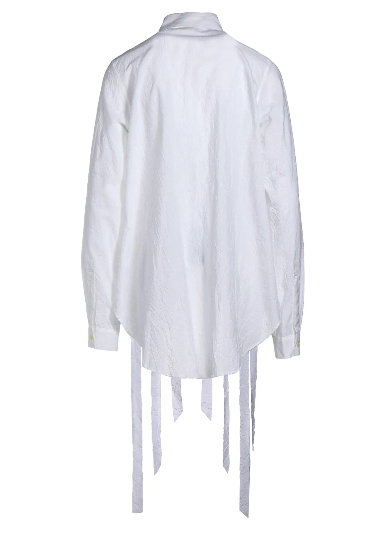 WASHER TYPEWRITER FRINGE SHIRT sold by Yohji Yamamoto product image thumbnail 3