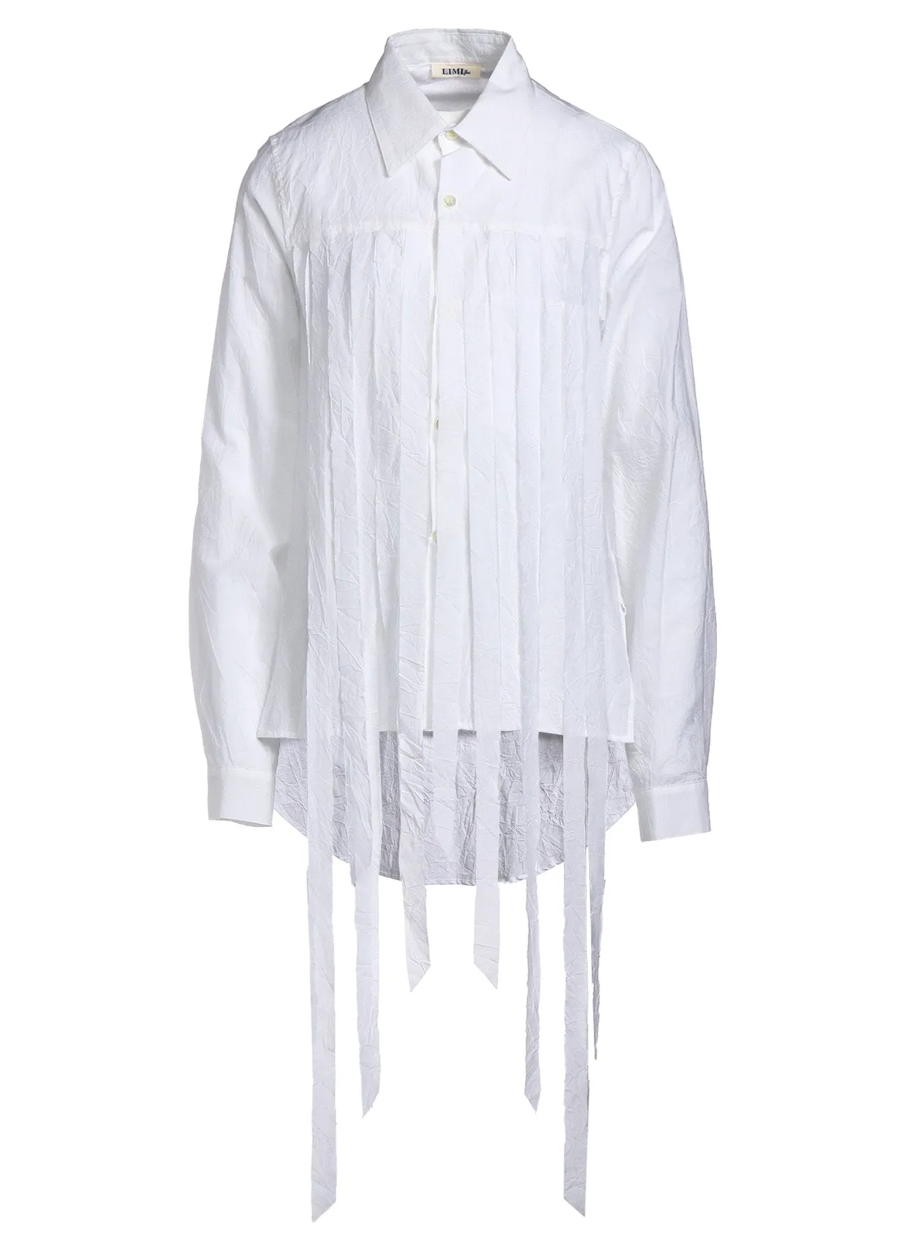 WASHER TYPEWRITER FRINGE SHIRT sold by Yohji Yamamoto product image thumbnail 2