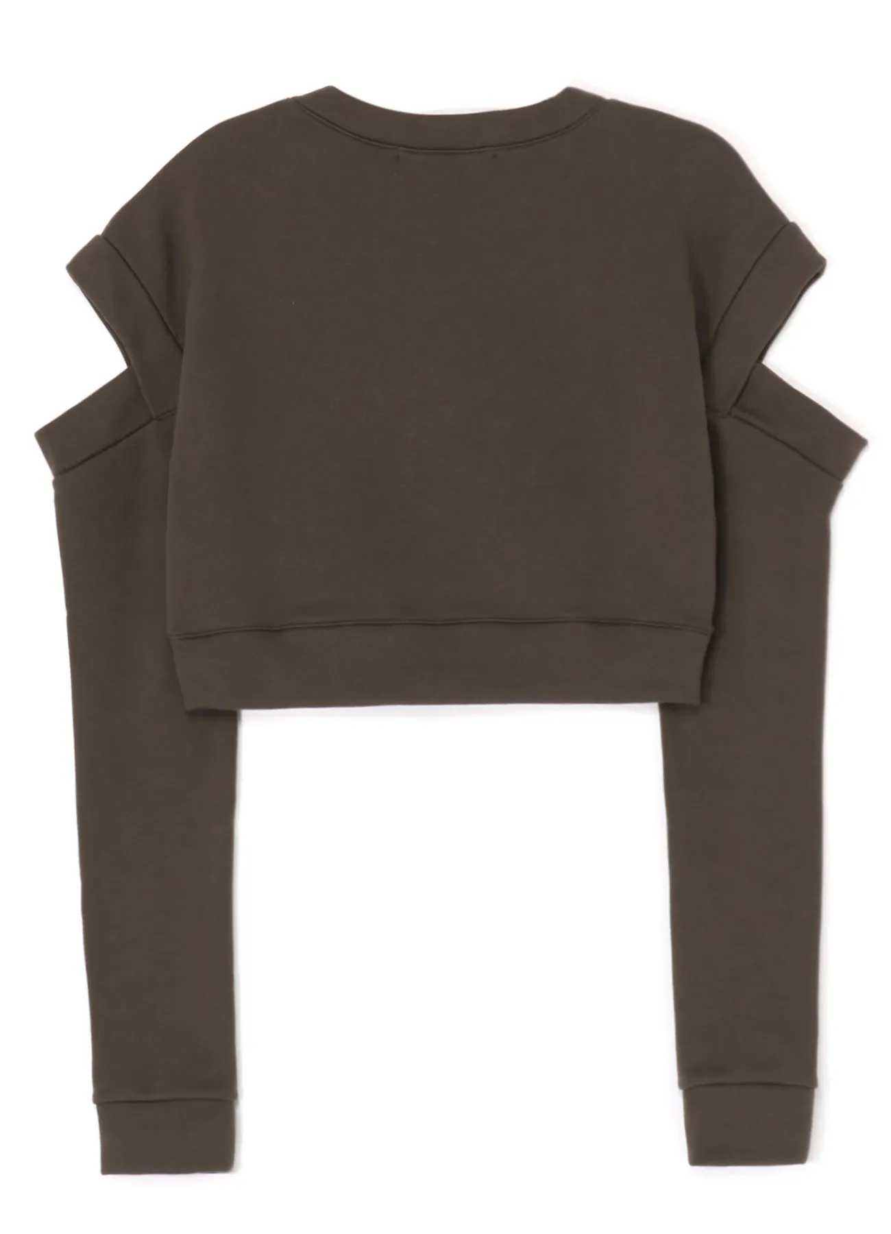 TIGHT FLEECE LINING SHORT PULLOVER WITH DESIGN SLEEVE sold by Yohji Yamamoto product image thumbnail 3