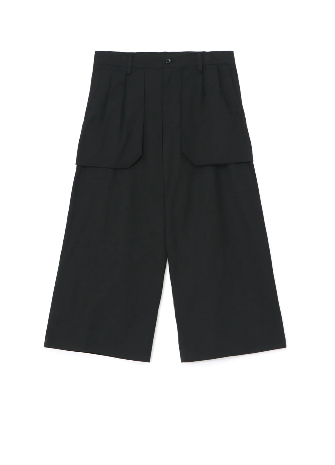 HIGH DENSITY COTTON PLEATED WIDE LEG PANTS sold by Yohji Yamamoto