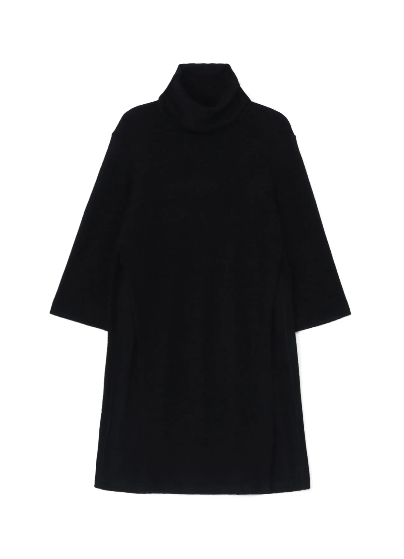 SOFT WOOL PILE PULLOVER DRESS WITH TURTLENECK sold by Yohji Yamamoto