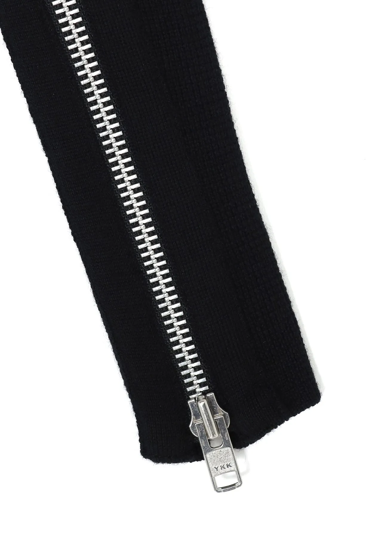 SOFT WOOL TURTLENECK PULLOVER WITH FASTENER sold by Yohji Yamamoto product image thumbnail 5