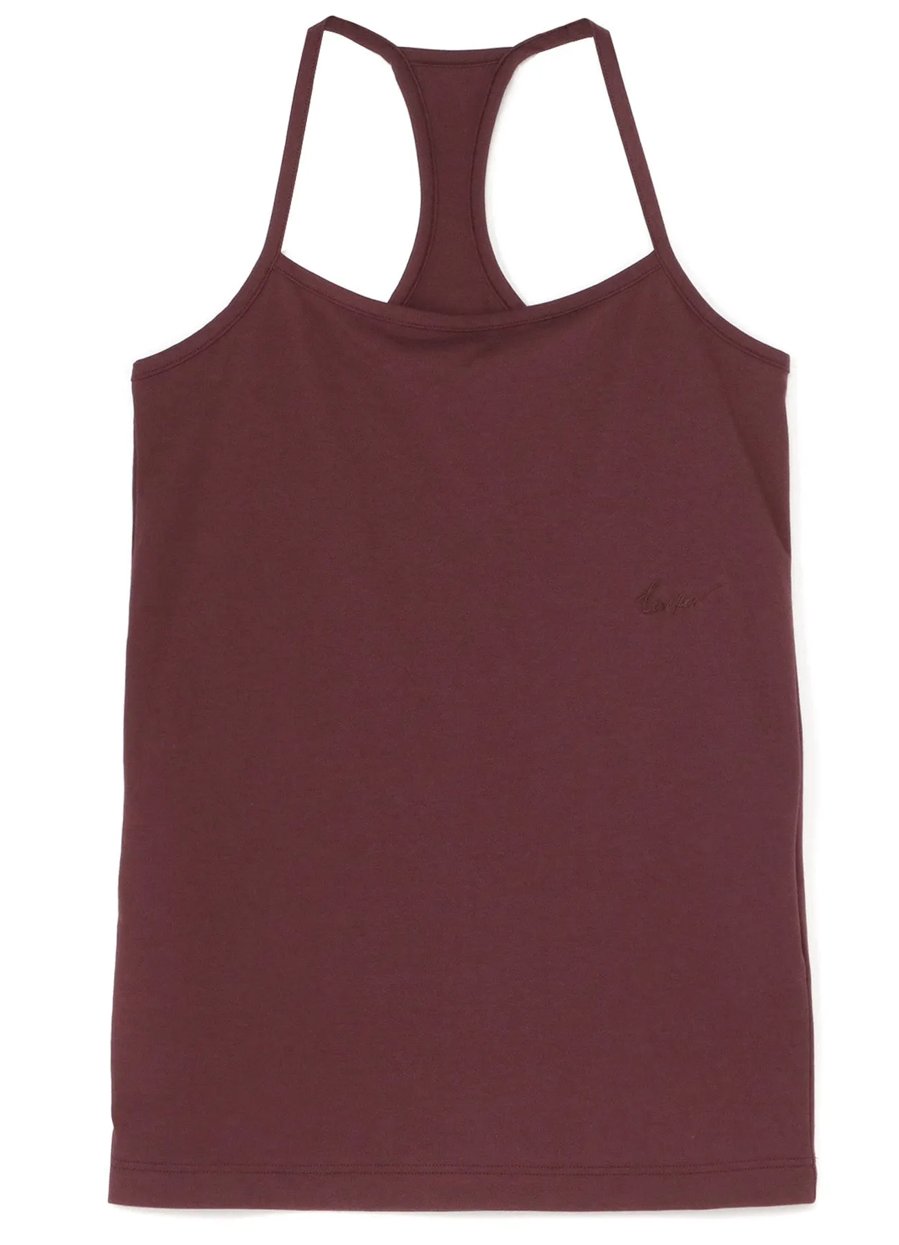 Cotton Colour Plain Stitch Camisole sold by Yohji Yamamoto product image thumbnail 2