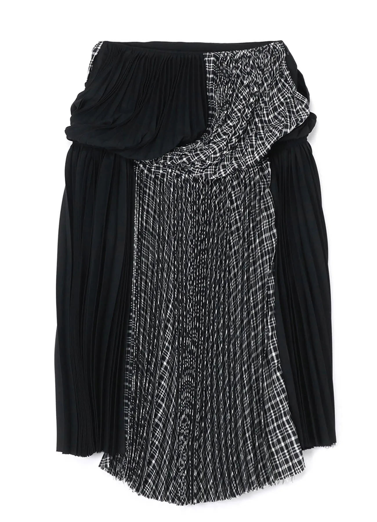 PLEATED SKIRT WITH TWISTED DESIGN sold by Yohji Yamamoto product image thumbnail 2