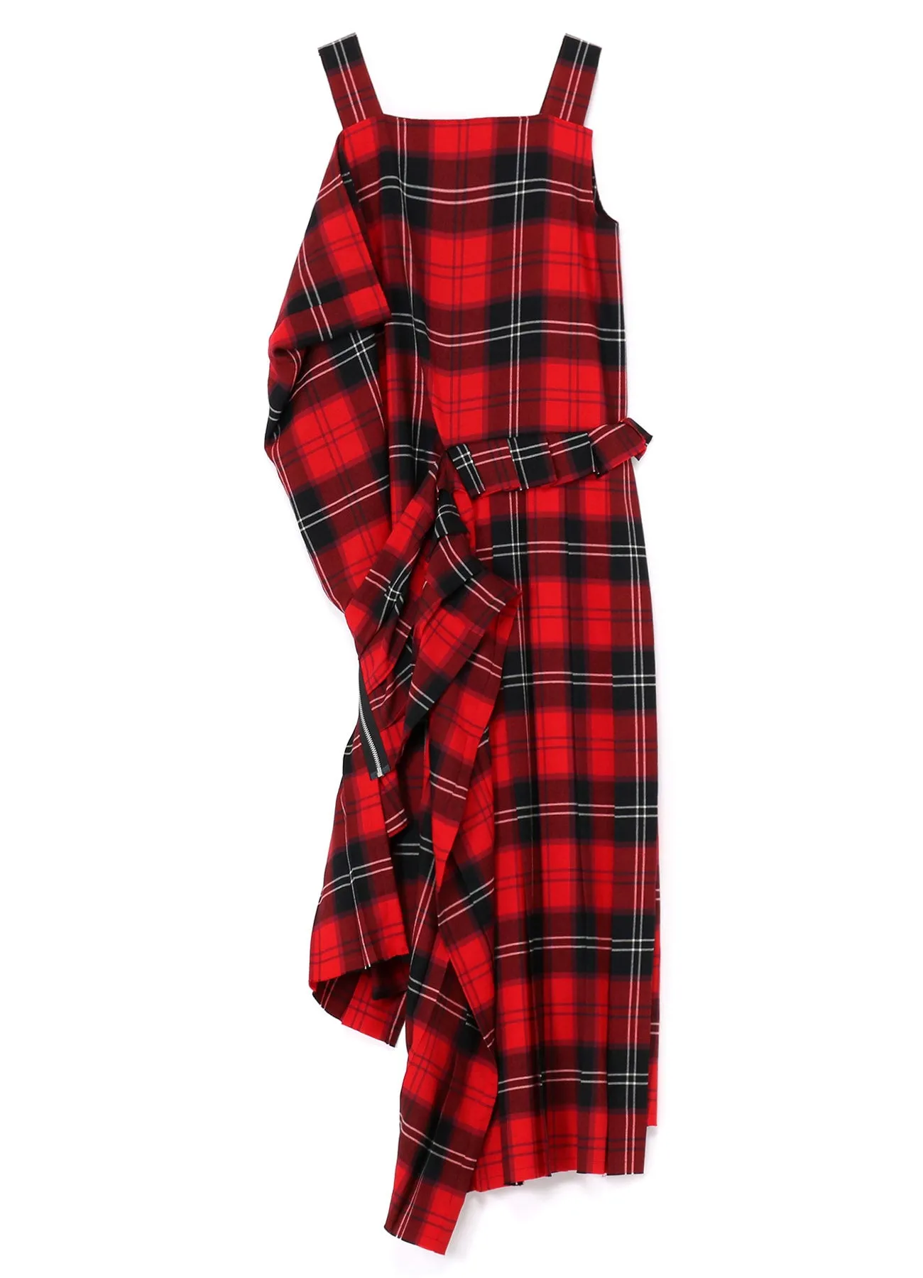 DRESS WITH PLEATED WRAP SKIRT sold by Yohji Yamamoto product image thumbnail 3