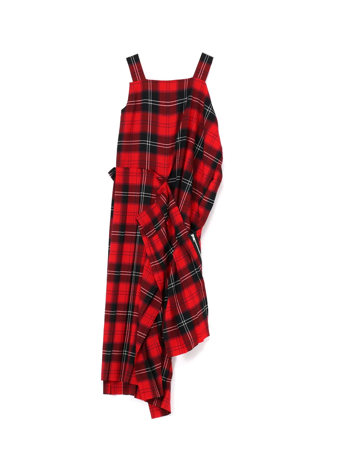 DRESS WITH PLEATED WRAP SKIRT sold by Yohji Yamamoto