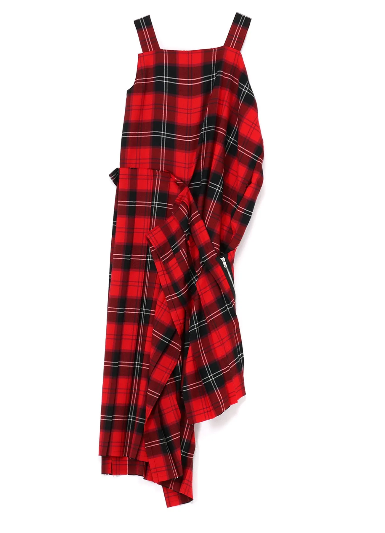 DRESS WITH PLEATED WRAP SKIRT sold by Yohji Yamamoto product image thumbnail 2