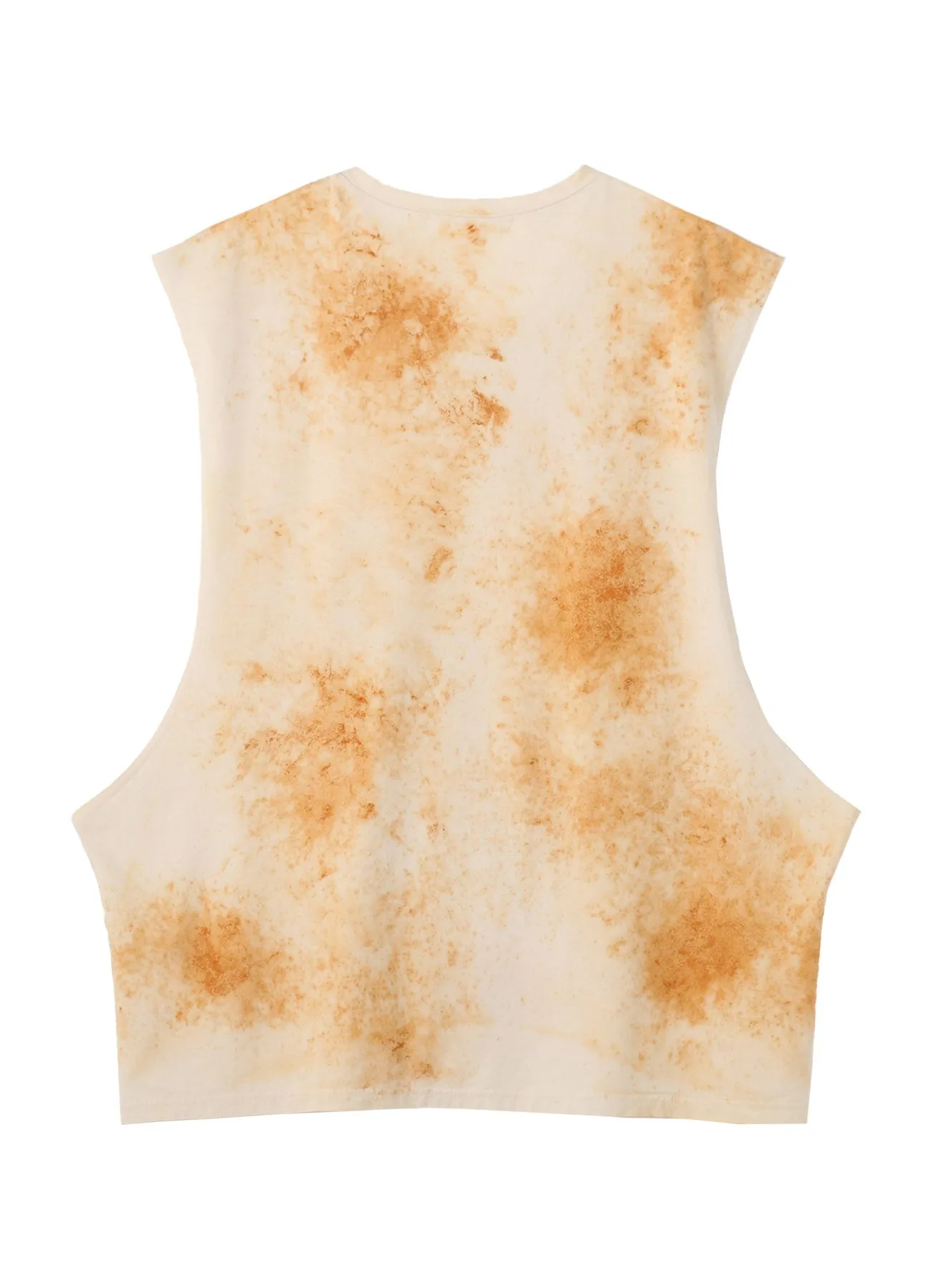 Grange Print French Sleeve Tank A sold by Yohji Yamamoto product image thumbnail 3