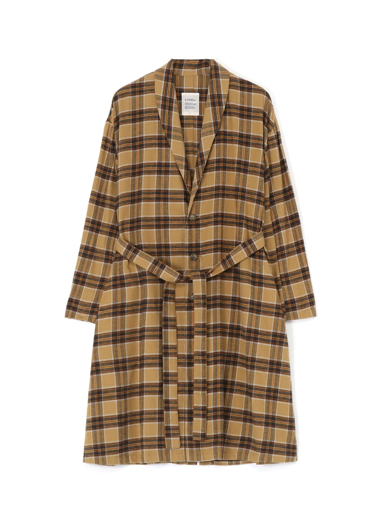 COAT WITH SHAWL COLLAR sold by Yohji Yamamoto