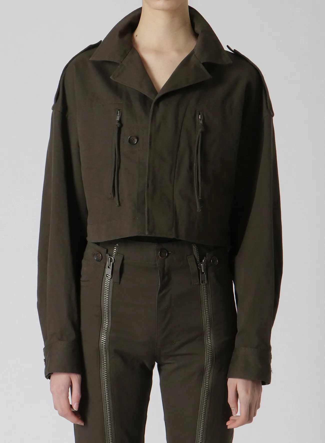 SHORT ARMY JACKET sold by Yohji Yamamoto product image thumbnail 5