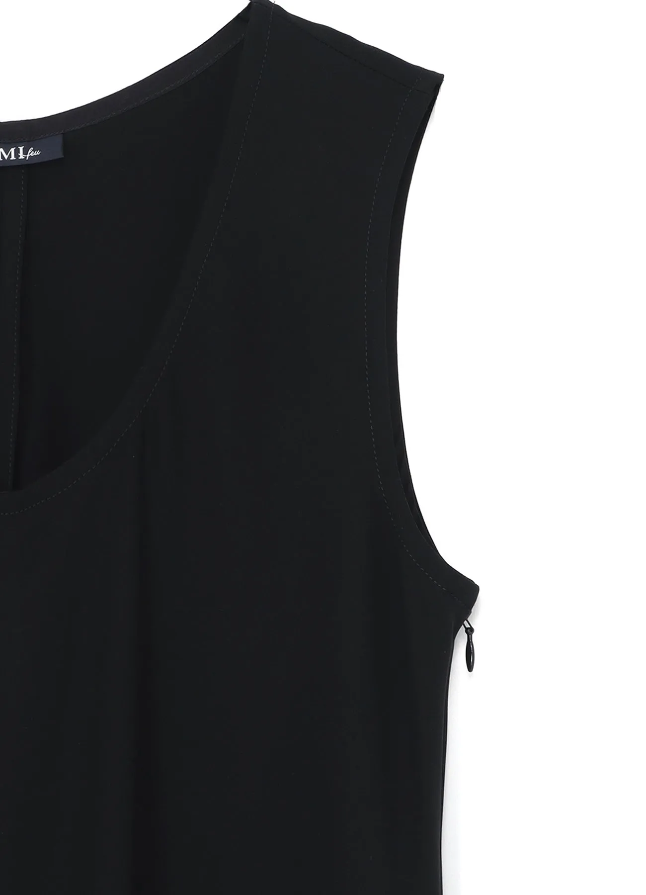 Double Satin Square Hem OP sold by Yohji Yamamoto product image thumbnail 5