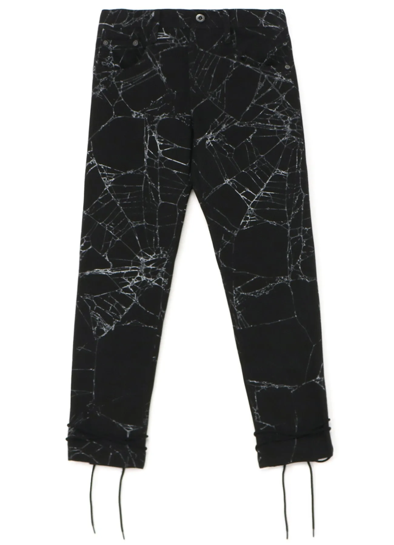 Spider Drill Back Lace Up Pants sold by Yohji Yamamoto product image thumbnail 2