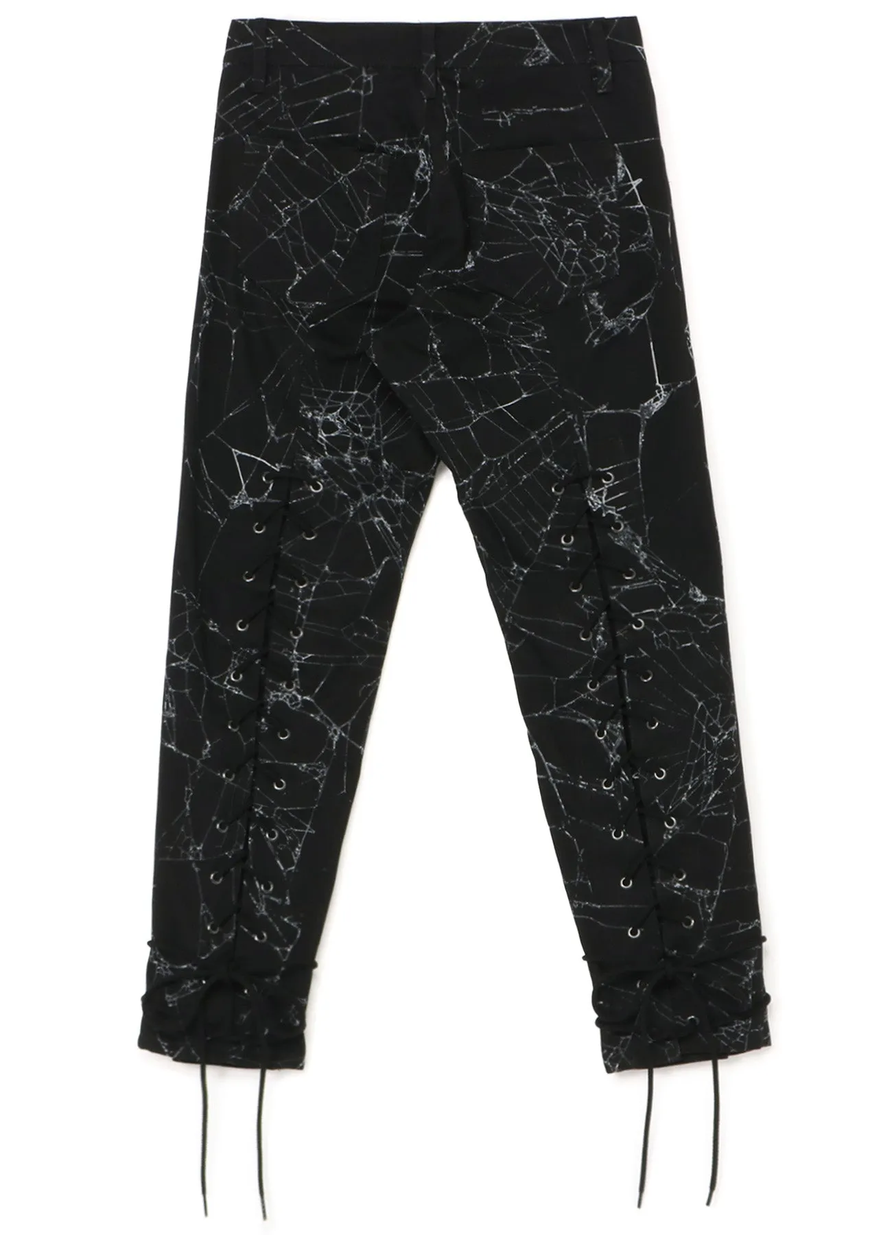 Spider Drill Back Lace Up Pants sold by Yohji Yamamoto product image thumbnail 3