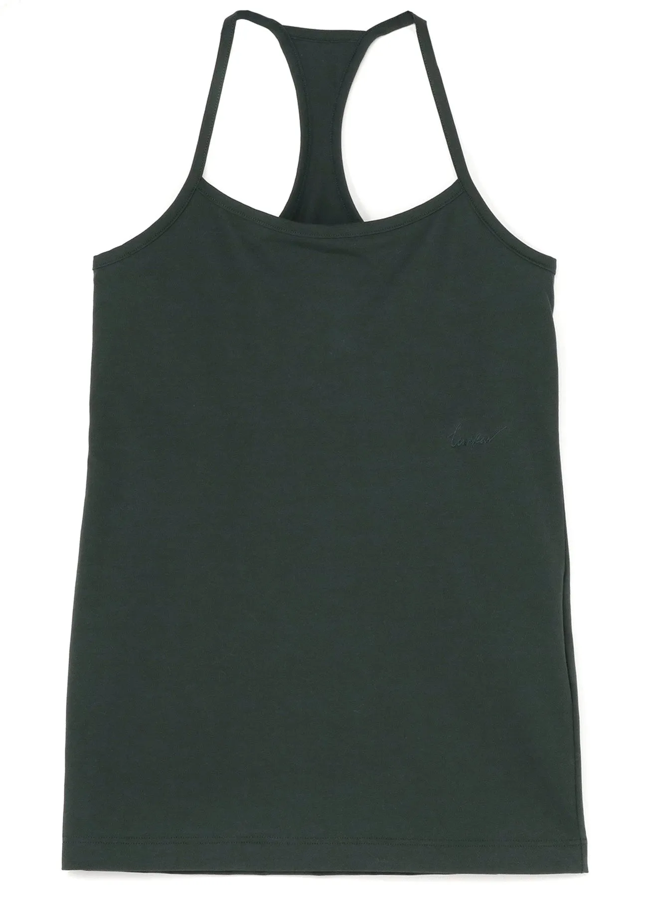 Cotton Colour Plain Stitch Camisole sold by Yohji Yamamoto product image thumbnail 2