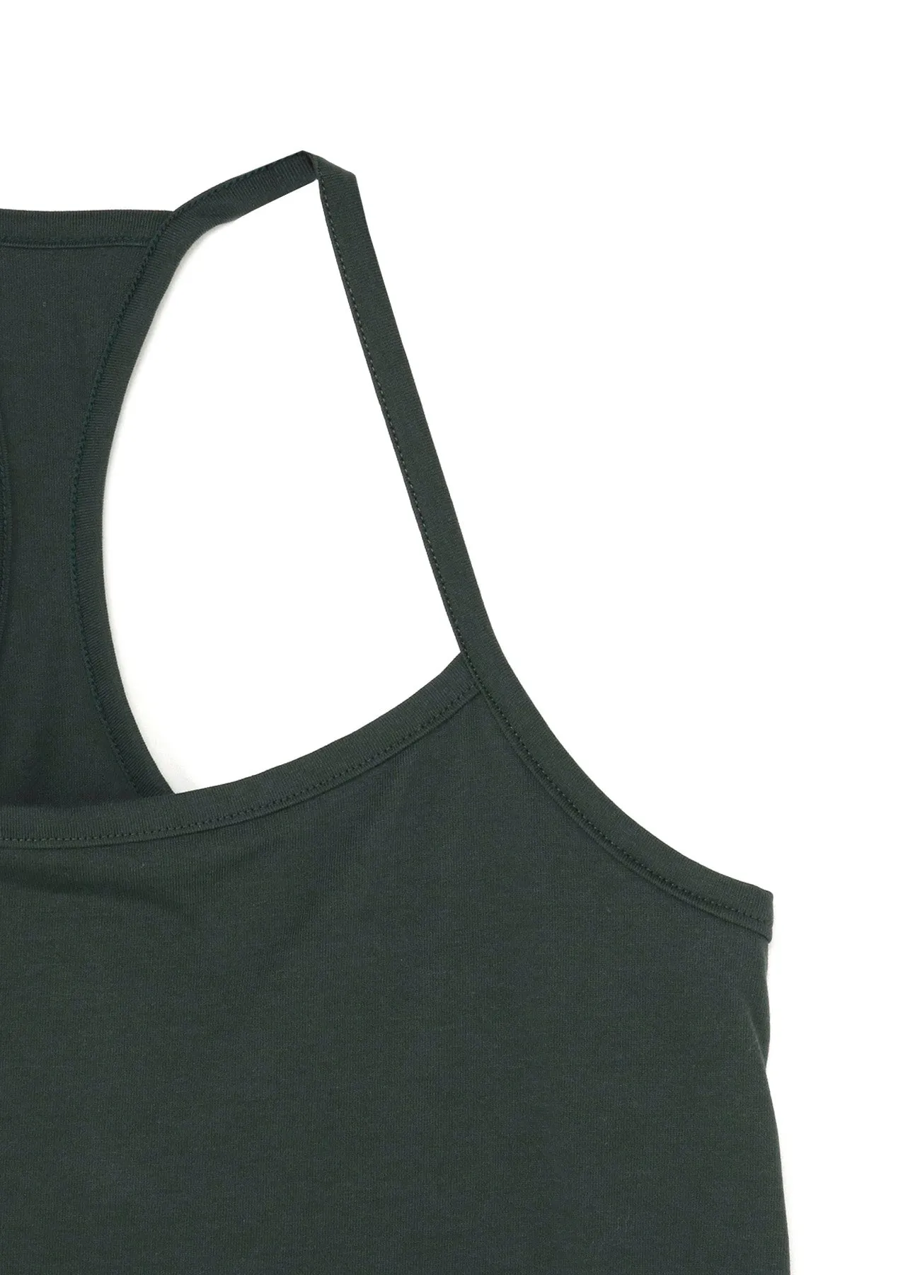 Cotton Colour Plain Stitch Camisole sold by Yohji Yamamoto product image thumbnail 5