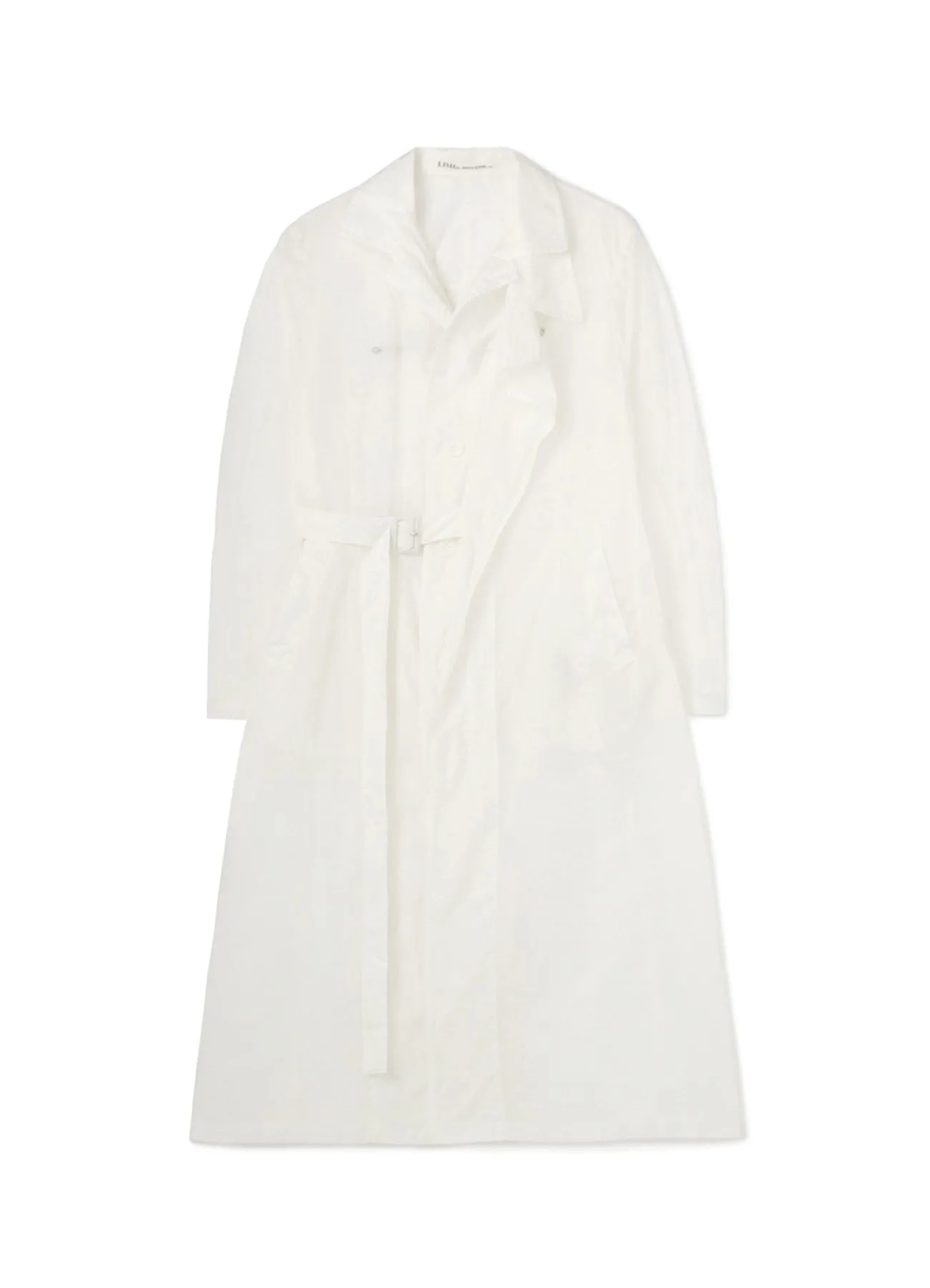 Light Taffeta Left Fly Front Coat sold by Yohji Yamamoto