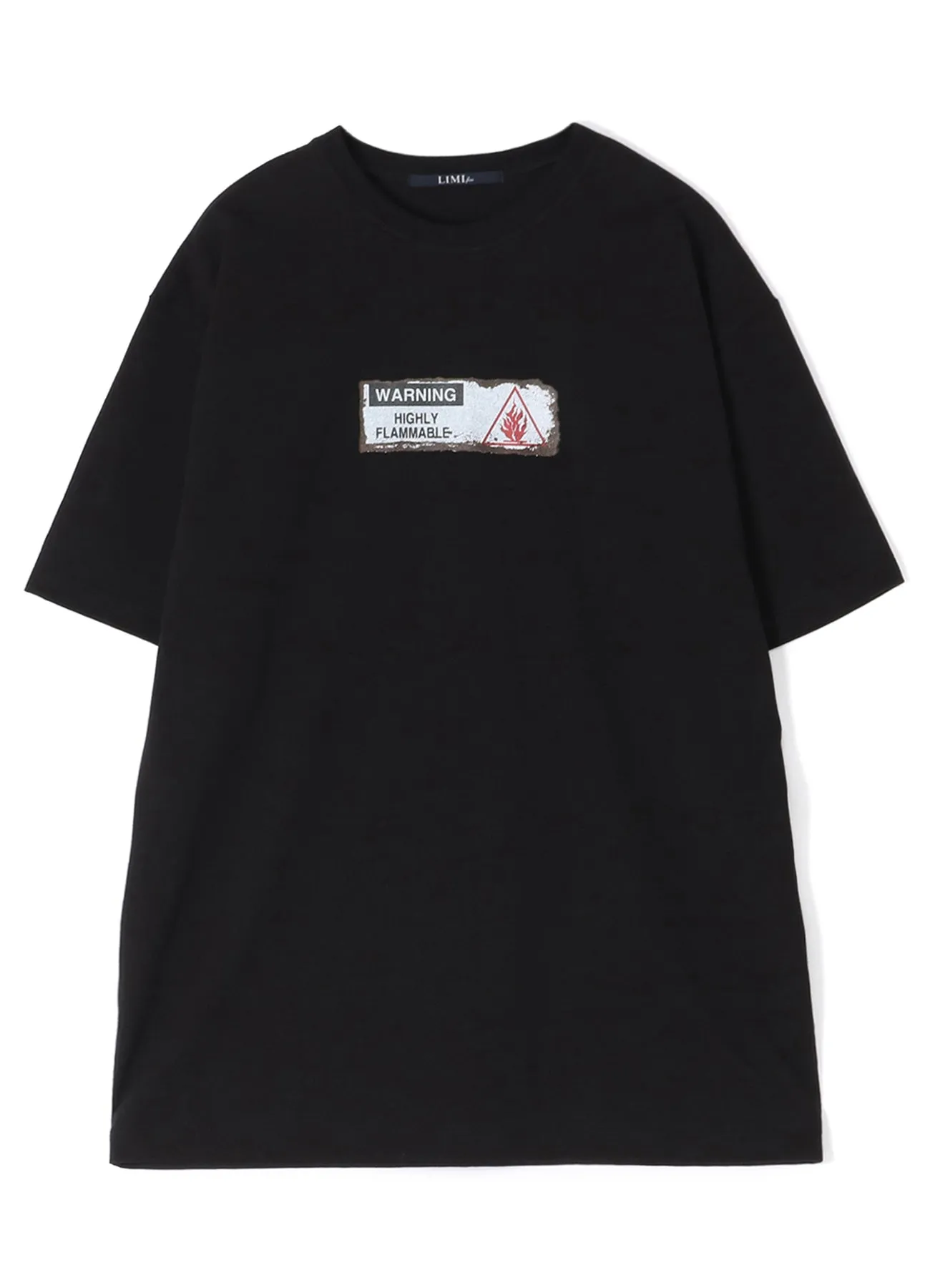 Be Careful Not To Blowup Print Oversize T sold by Yohji Yamamoto product image thumbnail 2