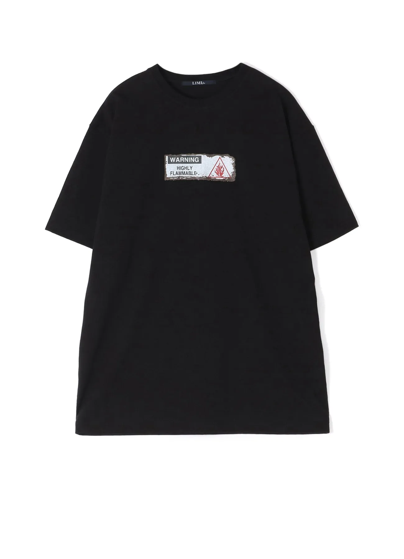 Be Careful Not To Blowup Print Oversize T sold by Yohji Yamamoto