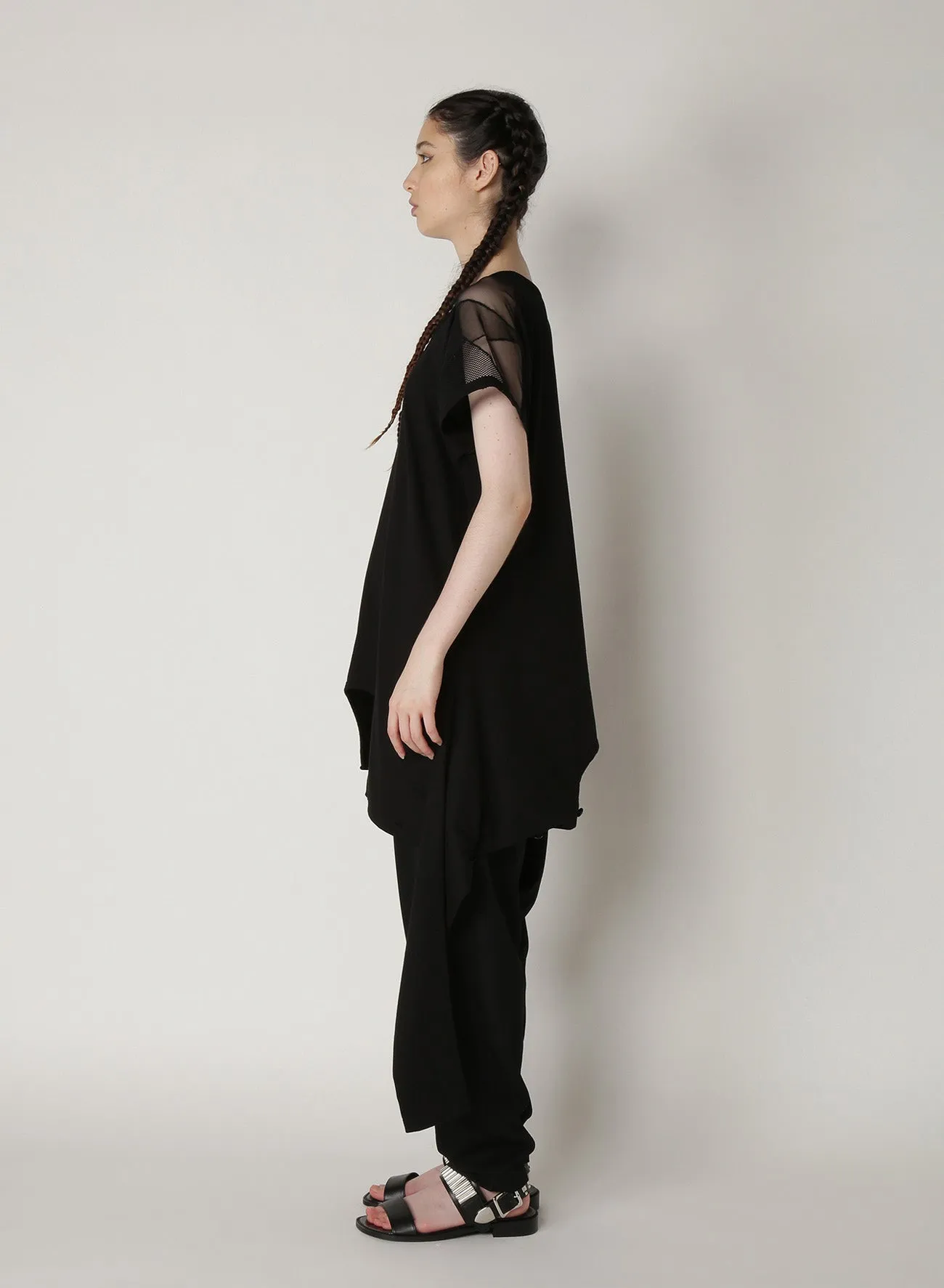 Mesh Patchwork A 2Way T B sold by Yohji Yamamoto product image thumbnail 3