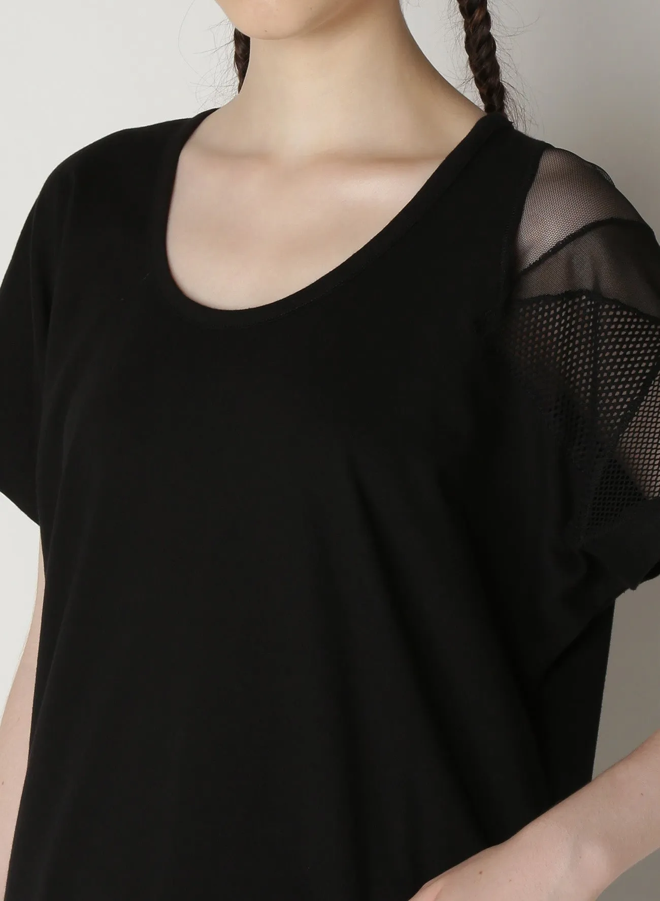 Mesh Patchwork A 2Way T B sold by Yohji Yamamoto product image thumbnail 5