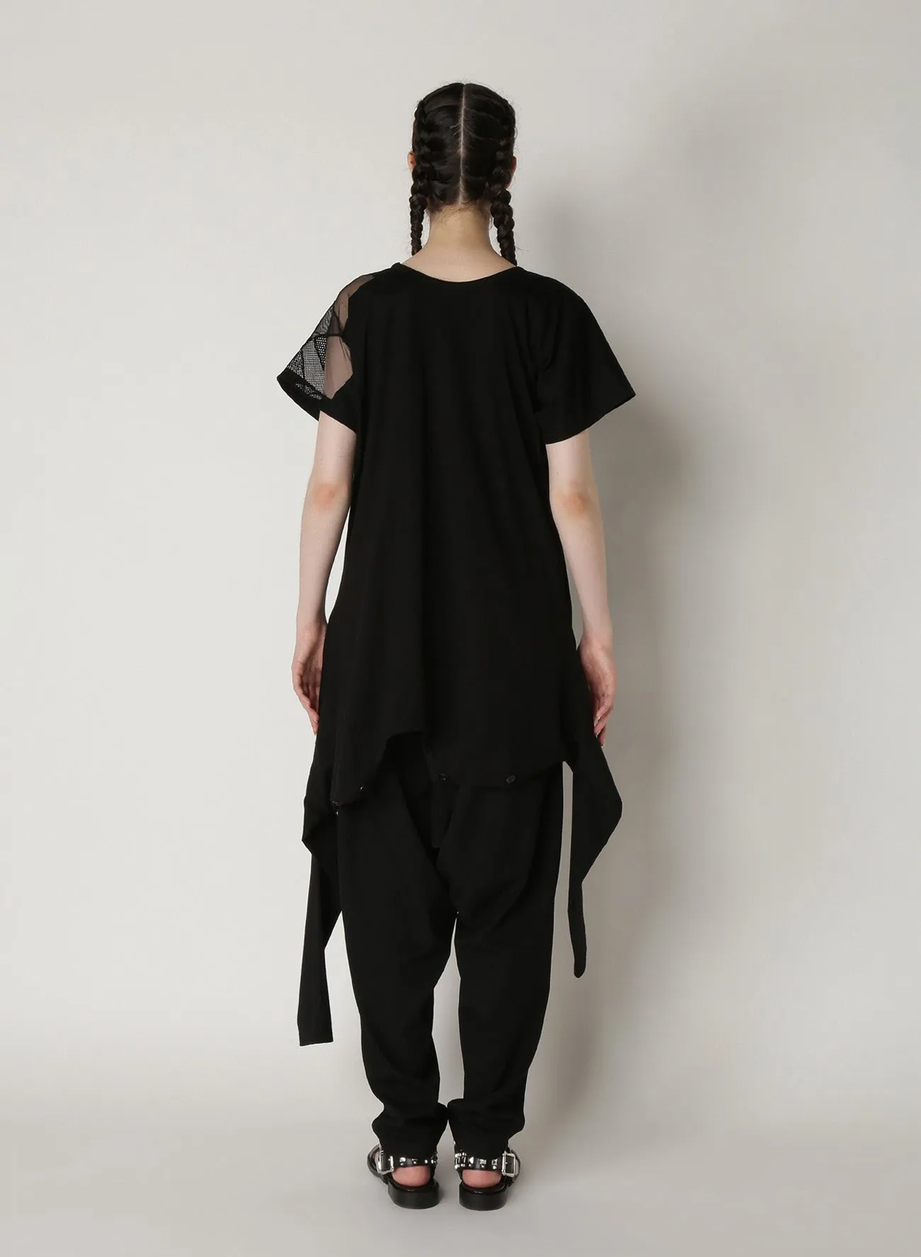 Mesh Patchwork A 2Way T B sold by Yohji Yamamoto product image thumbnail 4