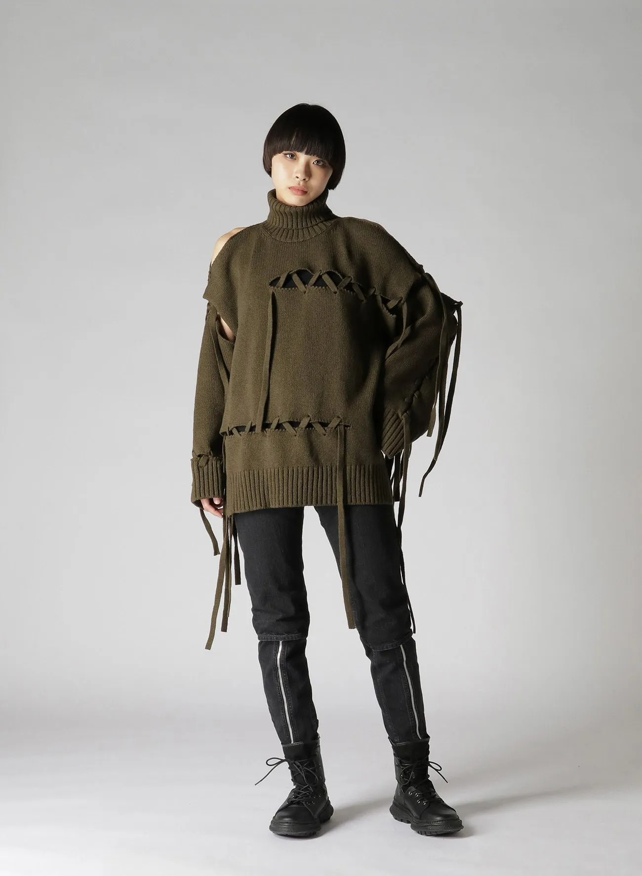 LACE-UP TURTLE sold by Yohji Yamamoto product image thumbnail 5
