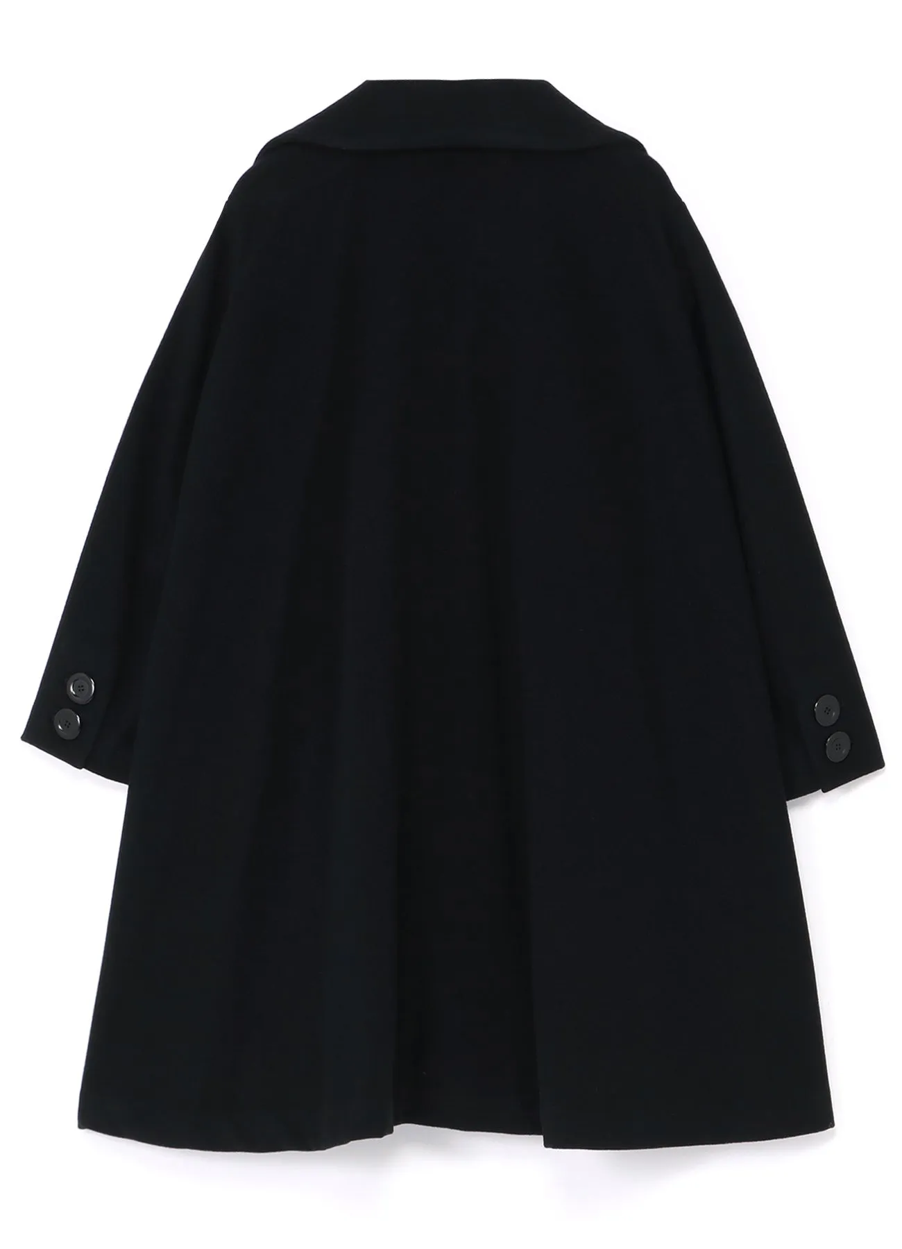 W/Mosser A Big Collar Flared Coat sold by Yohji Yamamoto product image thumbnail 3