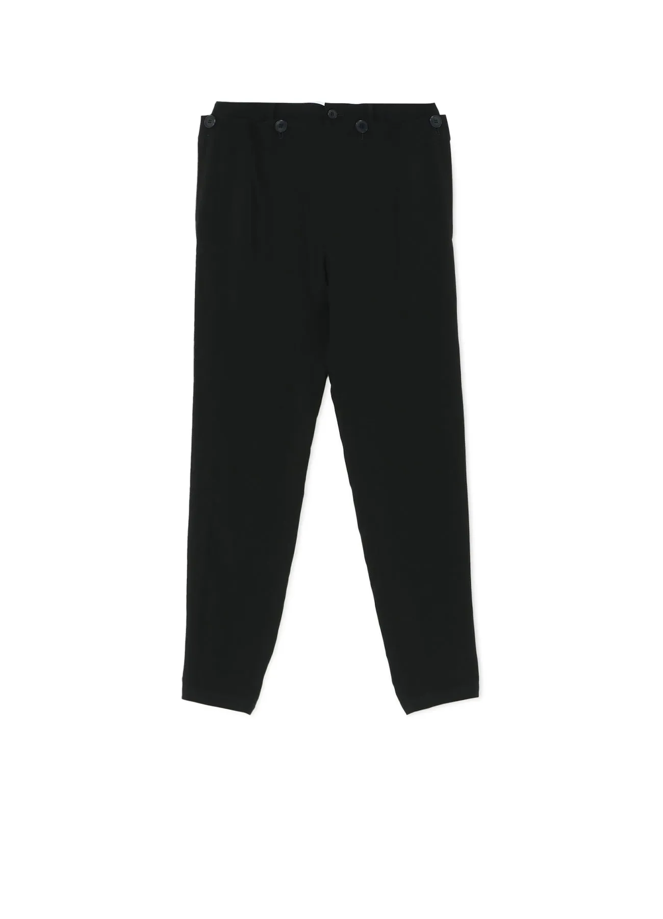 Ry/Cu Tussah Front Layered Pants sold by Yohji Yamamoto