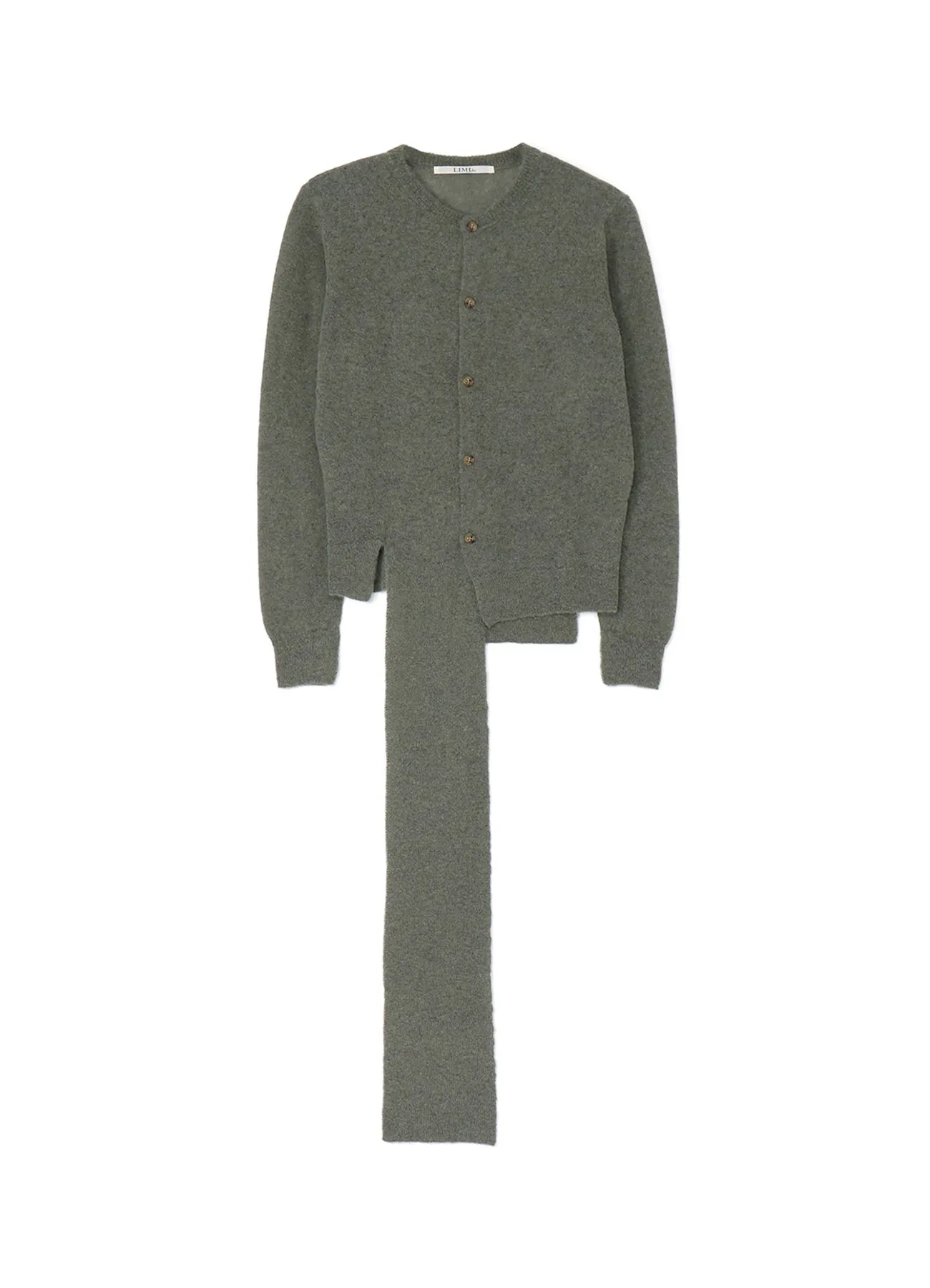 Alp/Ny/W Plain Stitch Design Cardigan sold by Yohji Yamamoto