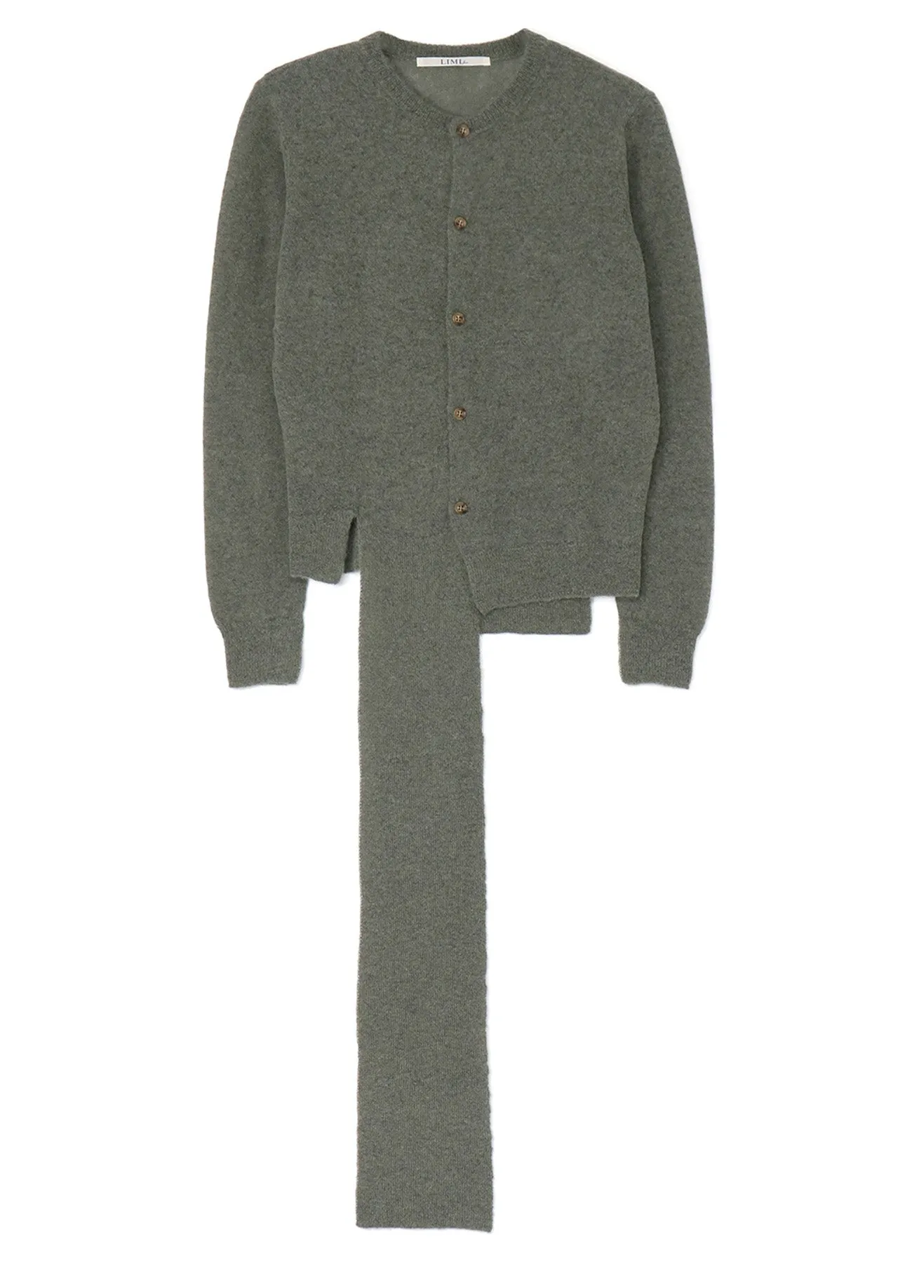 Alp/Ny/W Plain Stitch Design Cardigan sold by Yohji Yamamoto product image thumbnail 2