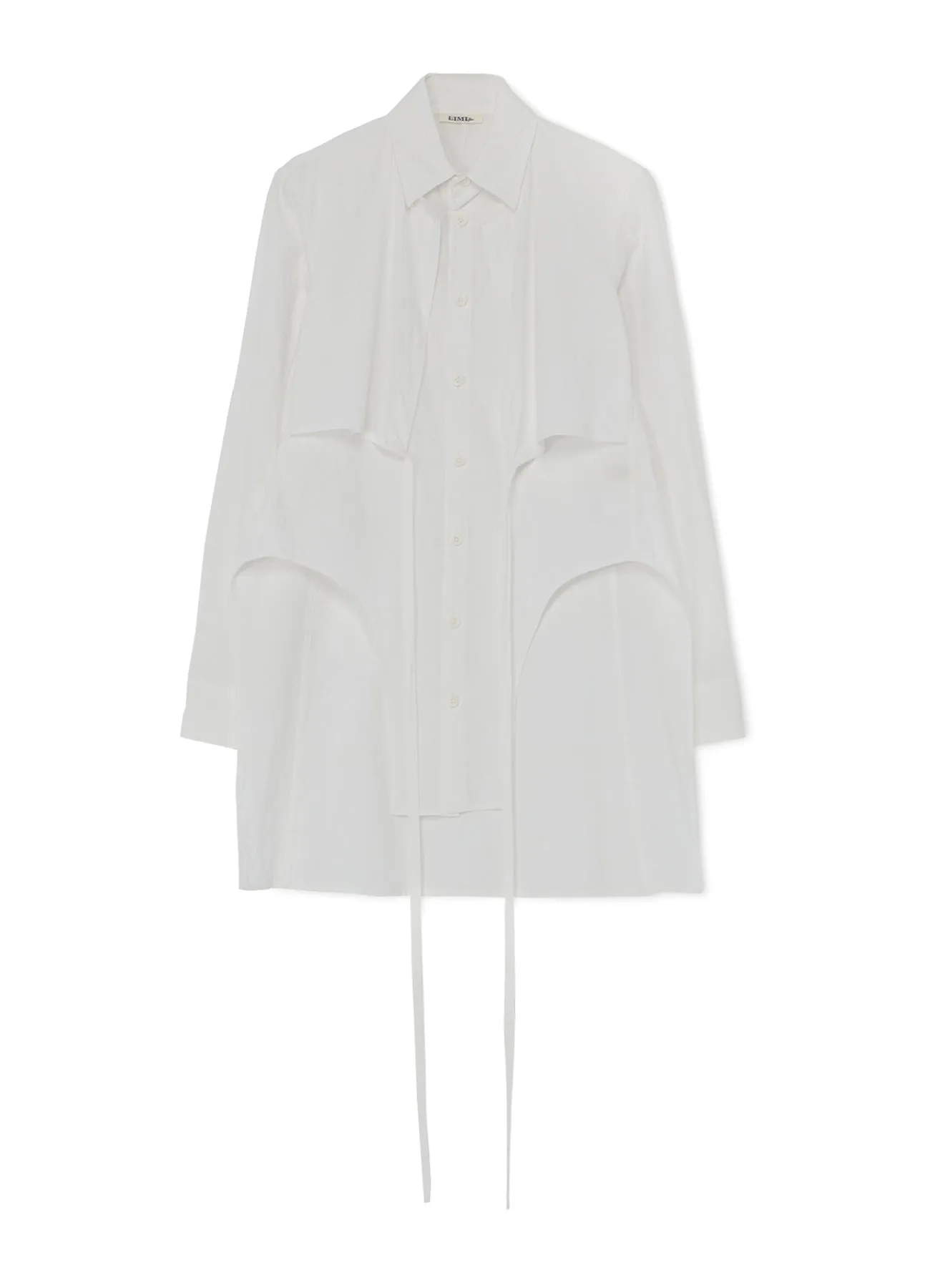 Khadi Design Hem Shirt sold by Yohji Yamamoto product image thumbnail 2