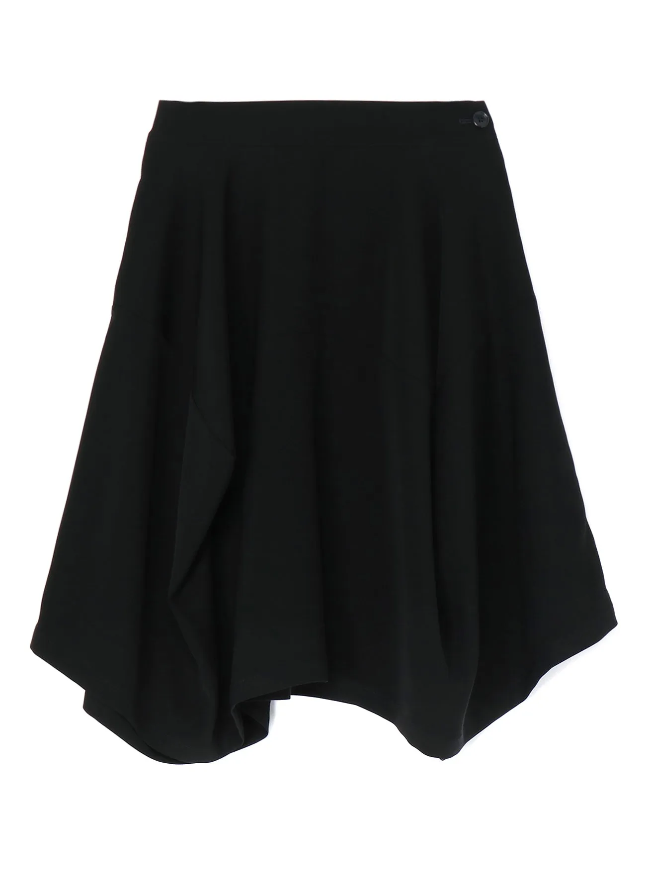 DOUBLE SATIN MULTI-FABRIC SKIRT sold by Yohji Yamamoto product image thumbnail 2