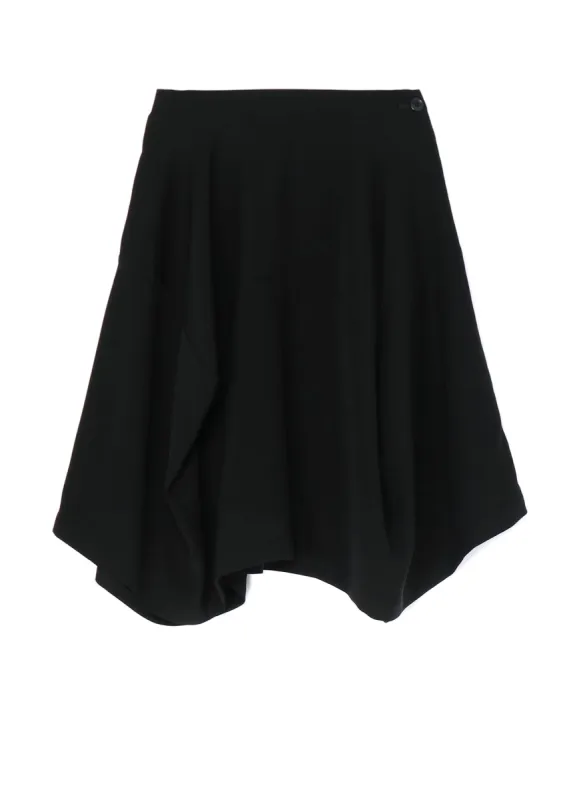 DOUBLE SATIN MULTI-FABRIC SKIRT sold by Yohji Yamamoto