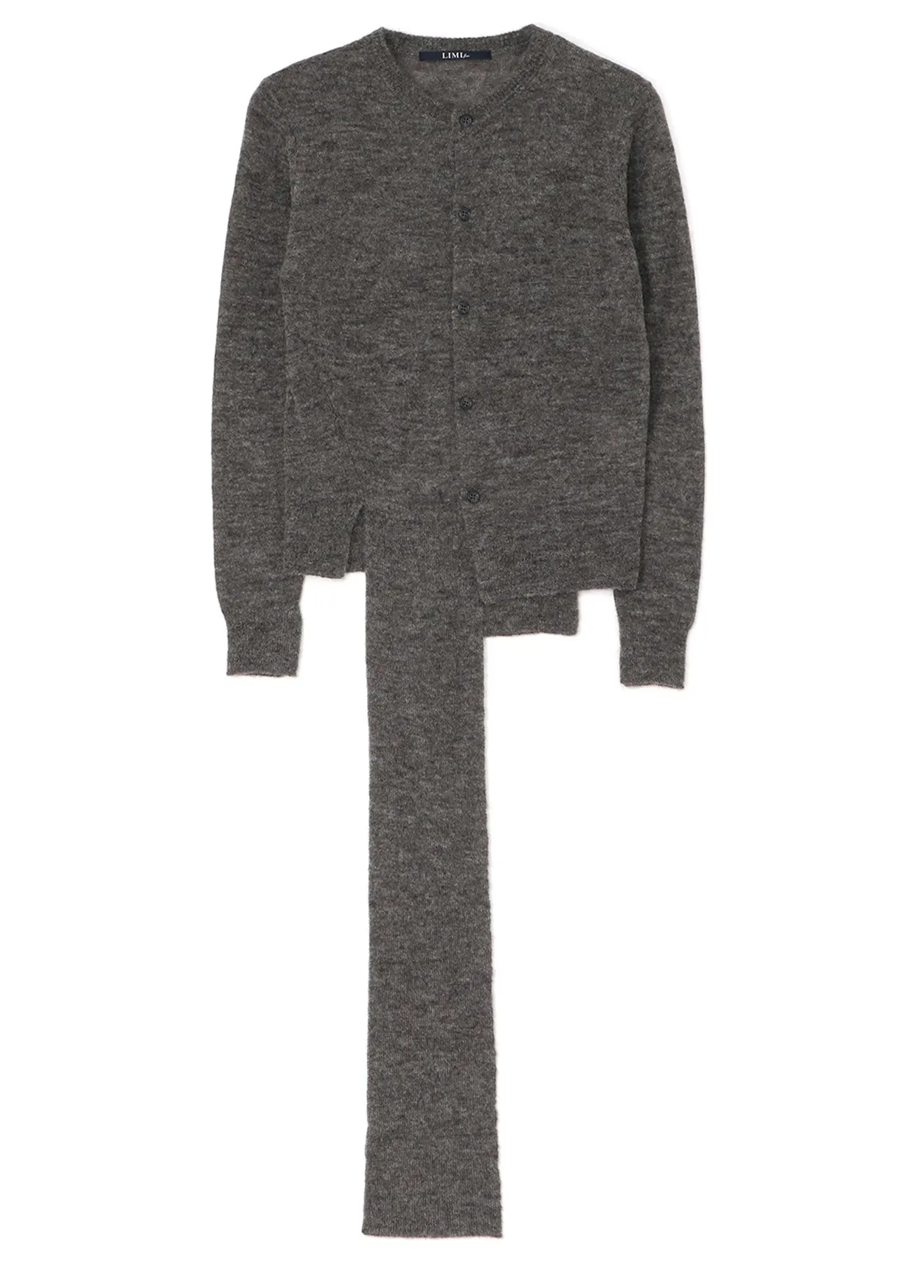 Alp/Ny/W Plain Stitch Design Cardigan sold by Yohji Yamamoto product image thumbnail 2
