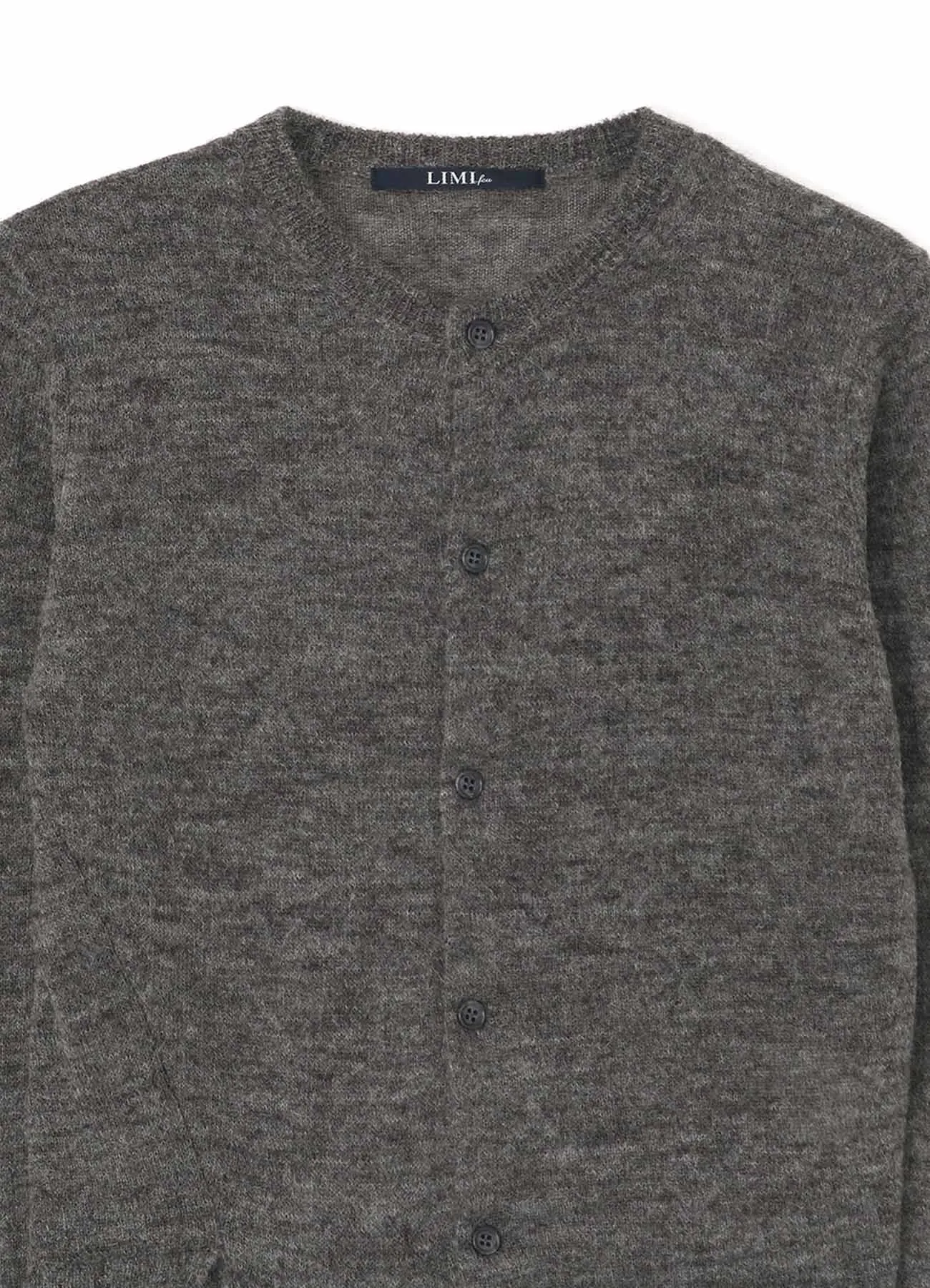 Alp/Ny/W Plain Stitch Design Cardigan sold by Yohji Yamamoto product image thumbnail 4
