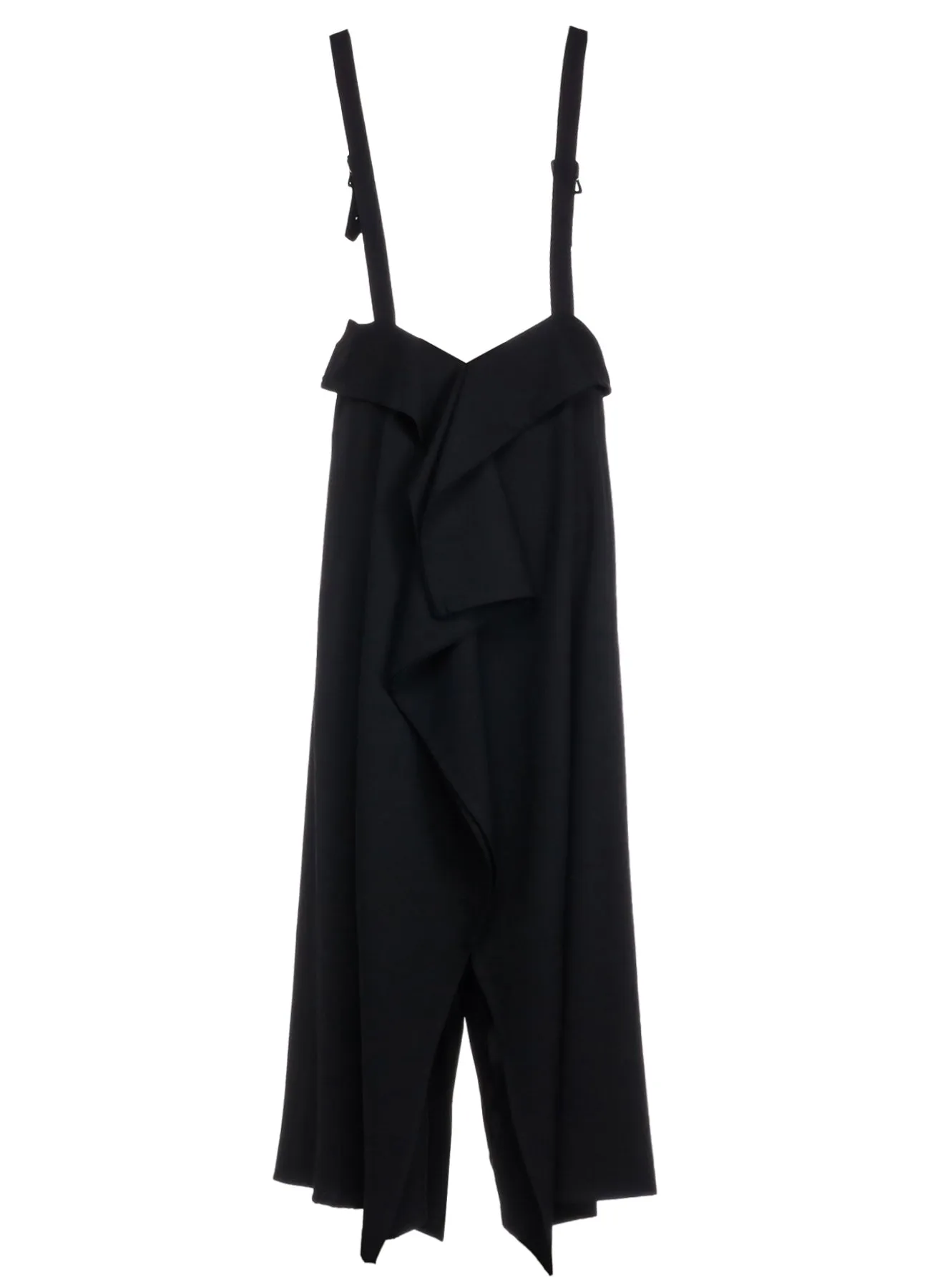 WOOL GABARDINE SQUARED SUSPENDER SKIRT sold by Yohji Yamamoto product image thumbnail 3