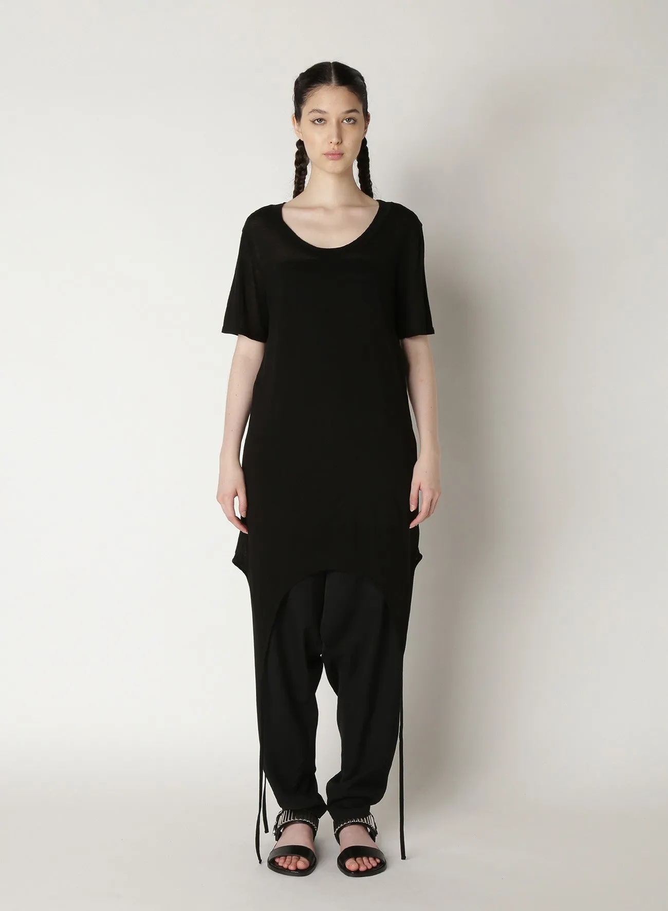 Ry/Si Plain Stitch Hem Design T sold by Yohji Yamamoto product image thumbnail 2