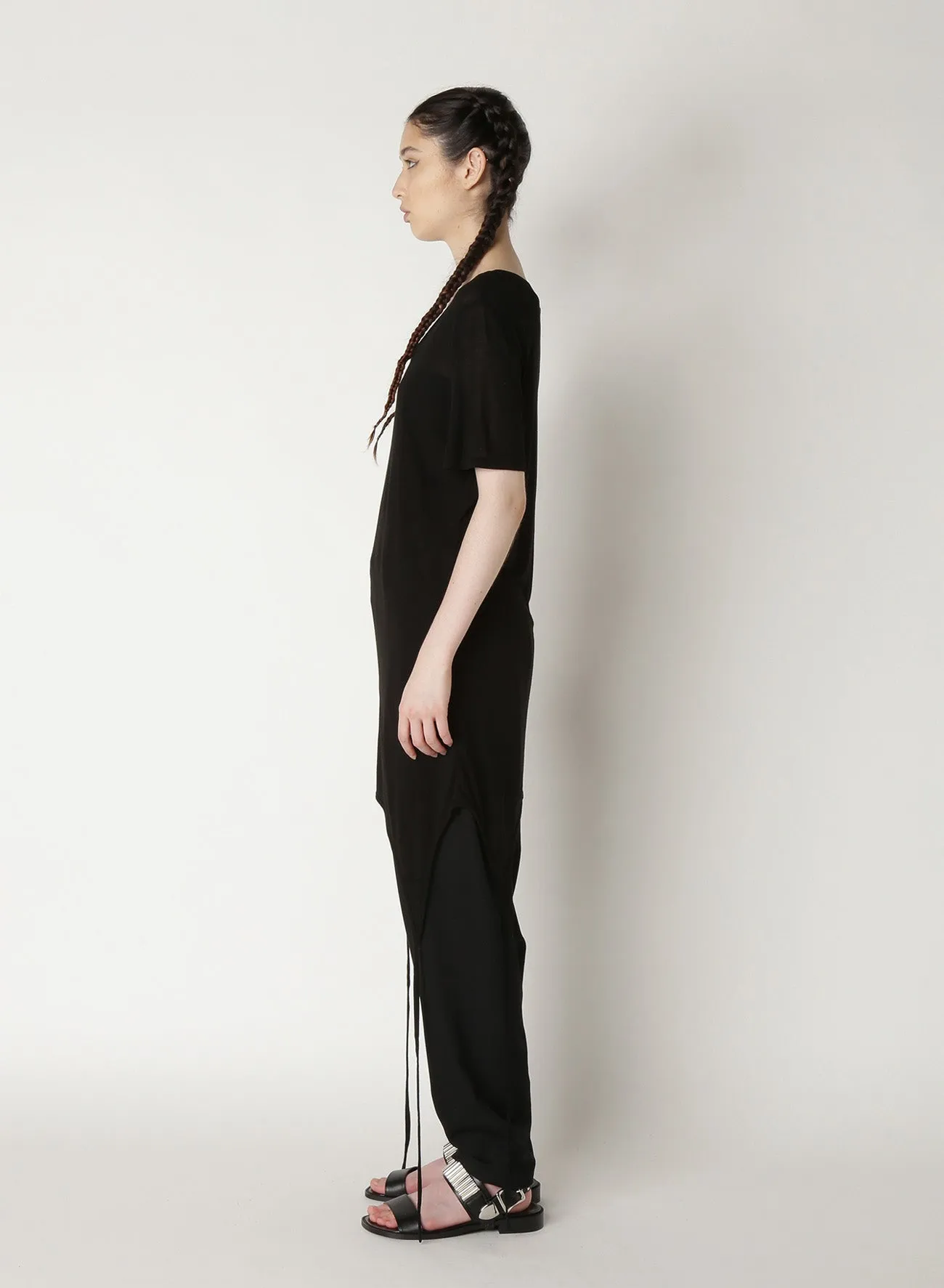 Ry/Si Plain Stitch Hem Design T sold by Yohji Yamamoto product image thumbnail 3
