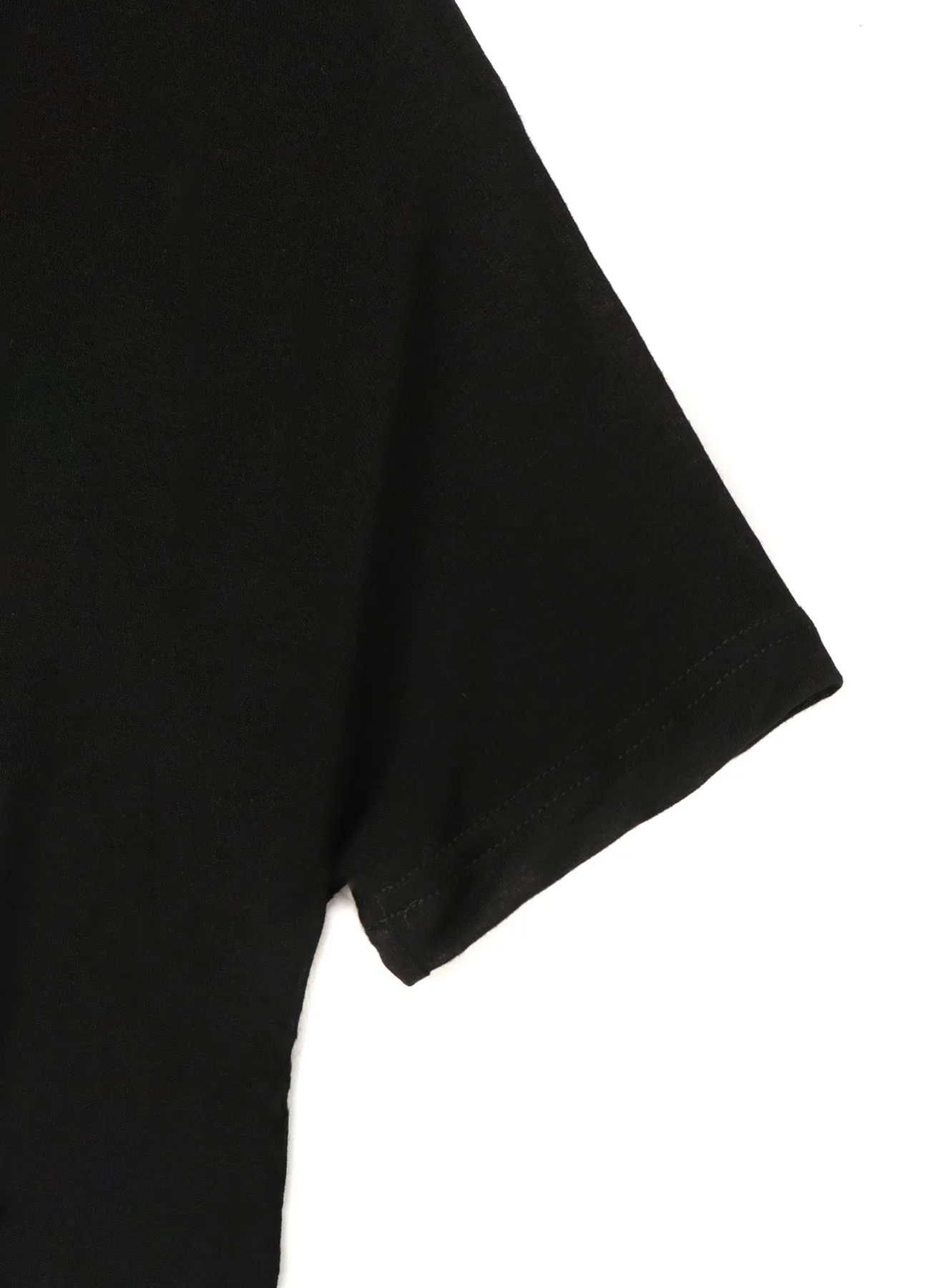 Ry/Si Plain Stitch V-Neck Asymmetry T sold by Yohji Yamamoto product image thumbnail 5
